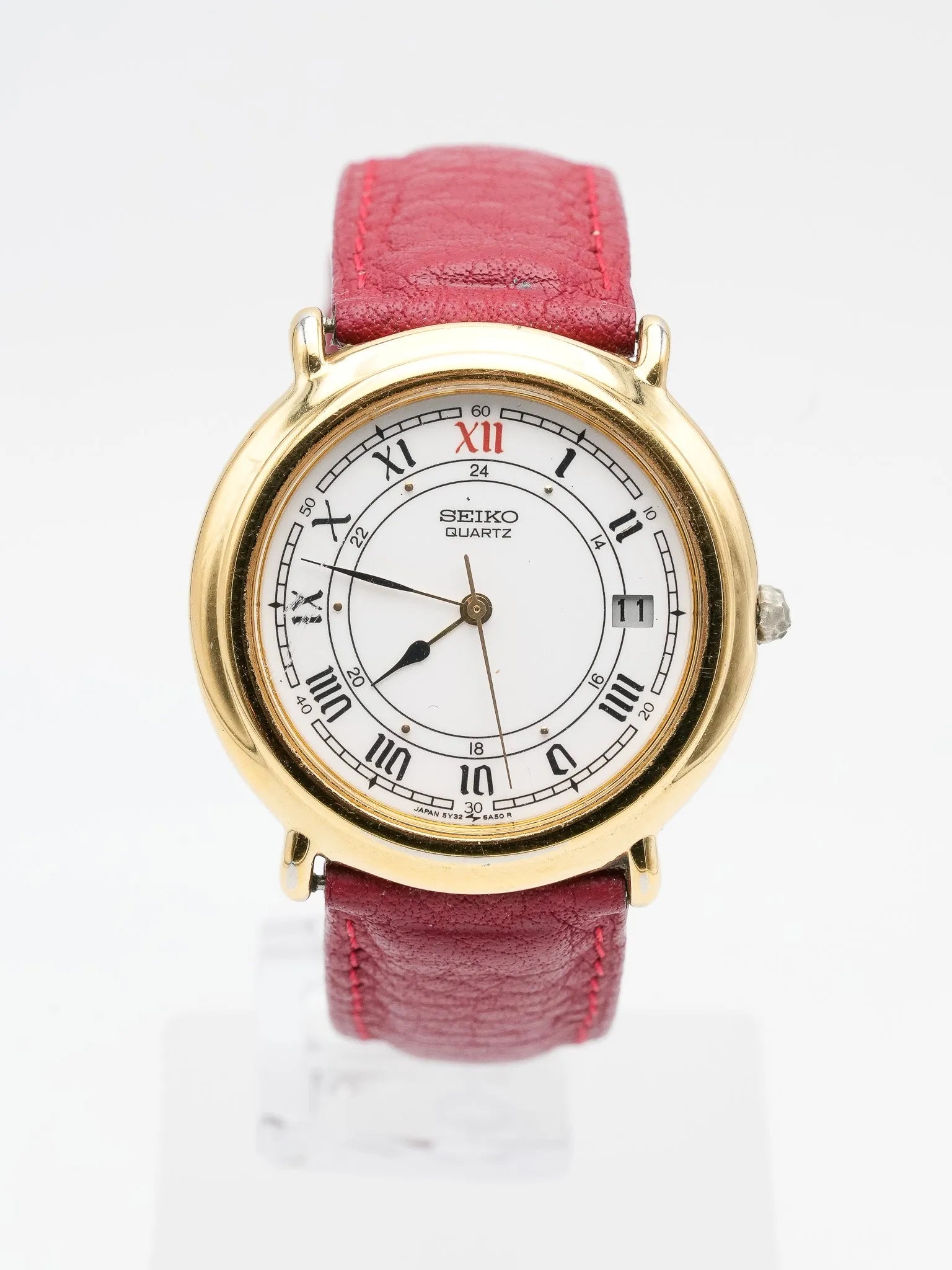 Seiko - Plaqué or Romain 24h - 1989 - Atelier Victor Paris - Vintage Watch Shop Dubai