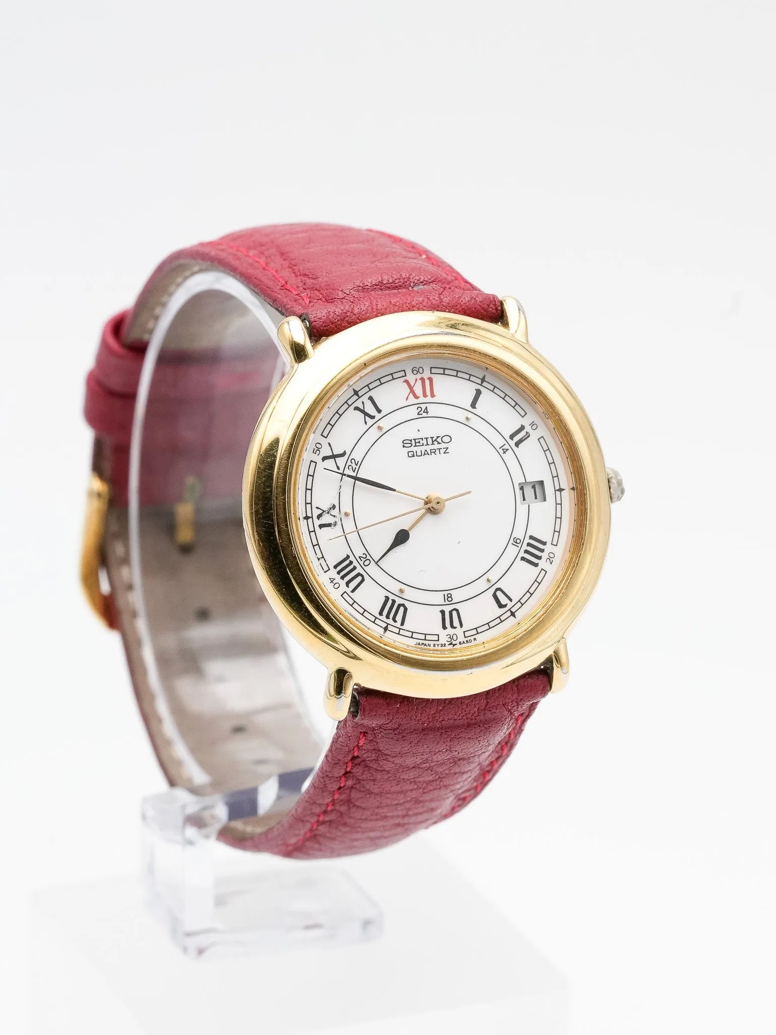Seiko - Plaqué or Romain 24h - 1989 - Atelier Victor Paris - Vintage Watch Shop Dubai