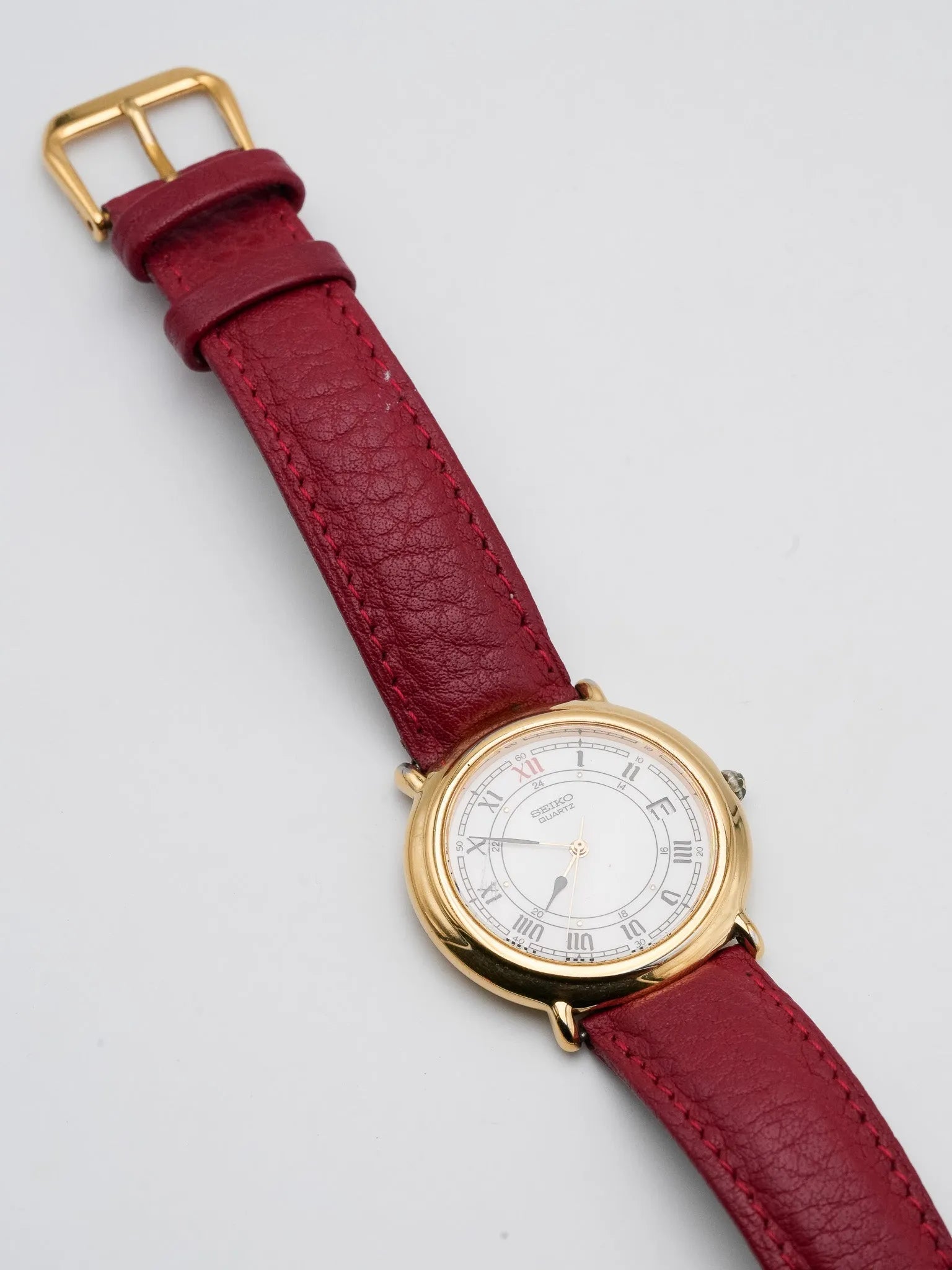 Seiko - Plaqué or Romain 24h - 1989 - Atelier Victor Paris - Vintage Watch Shop Dubai