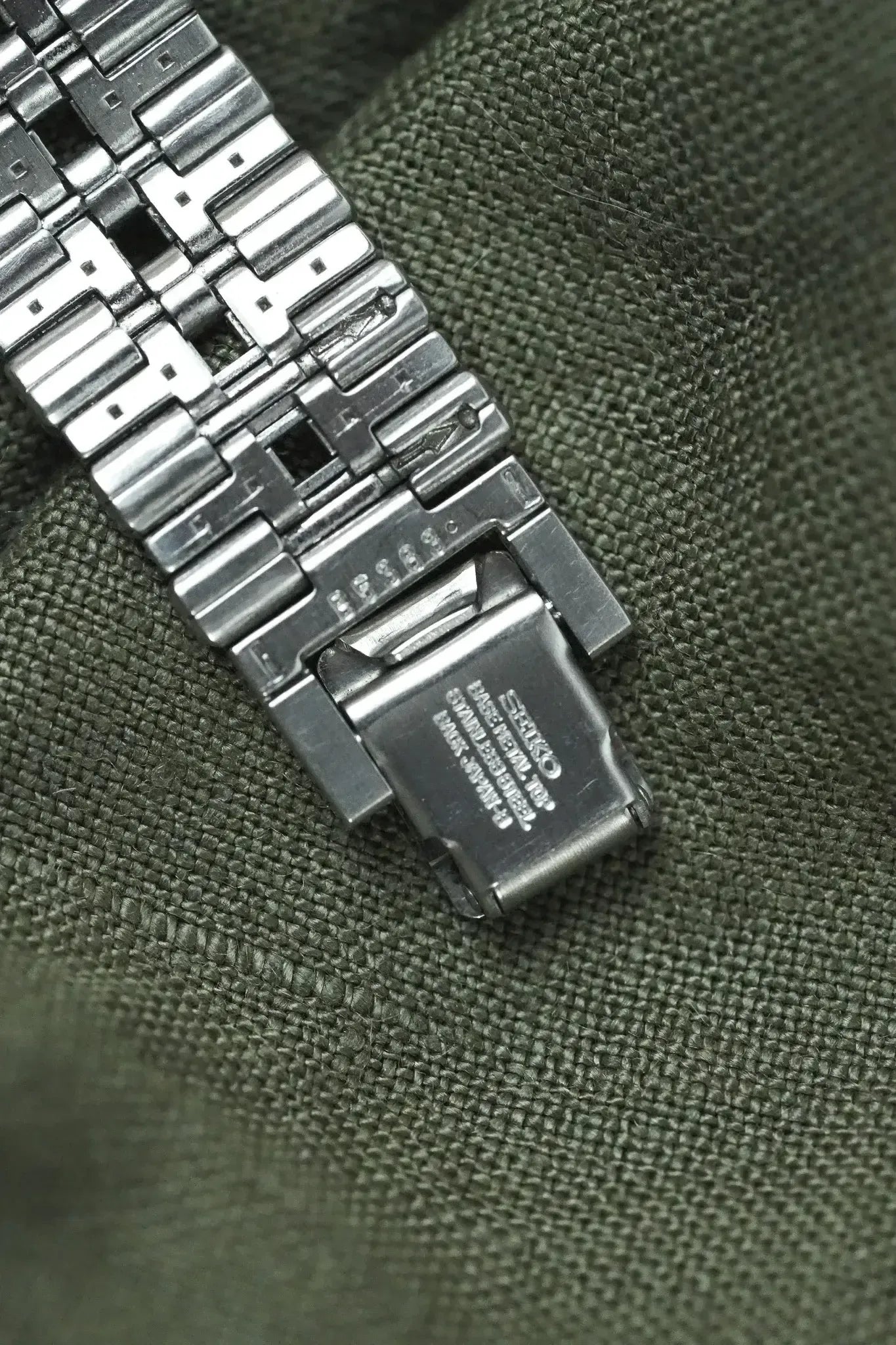 Seiko - Ronde Maille Perforée Acier Or - 1986 - Atelier Victor