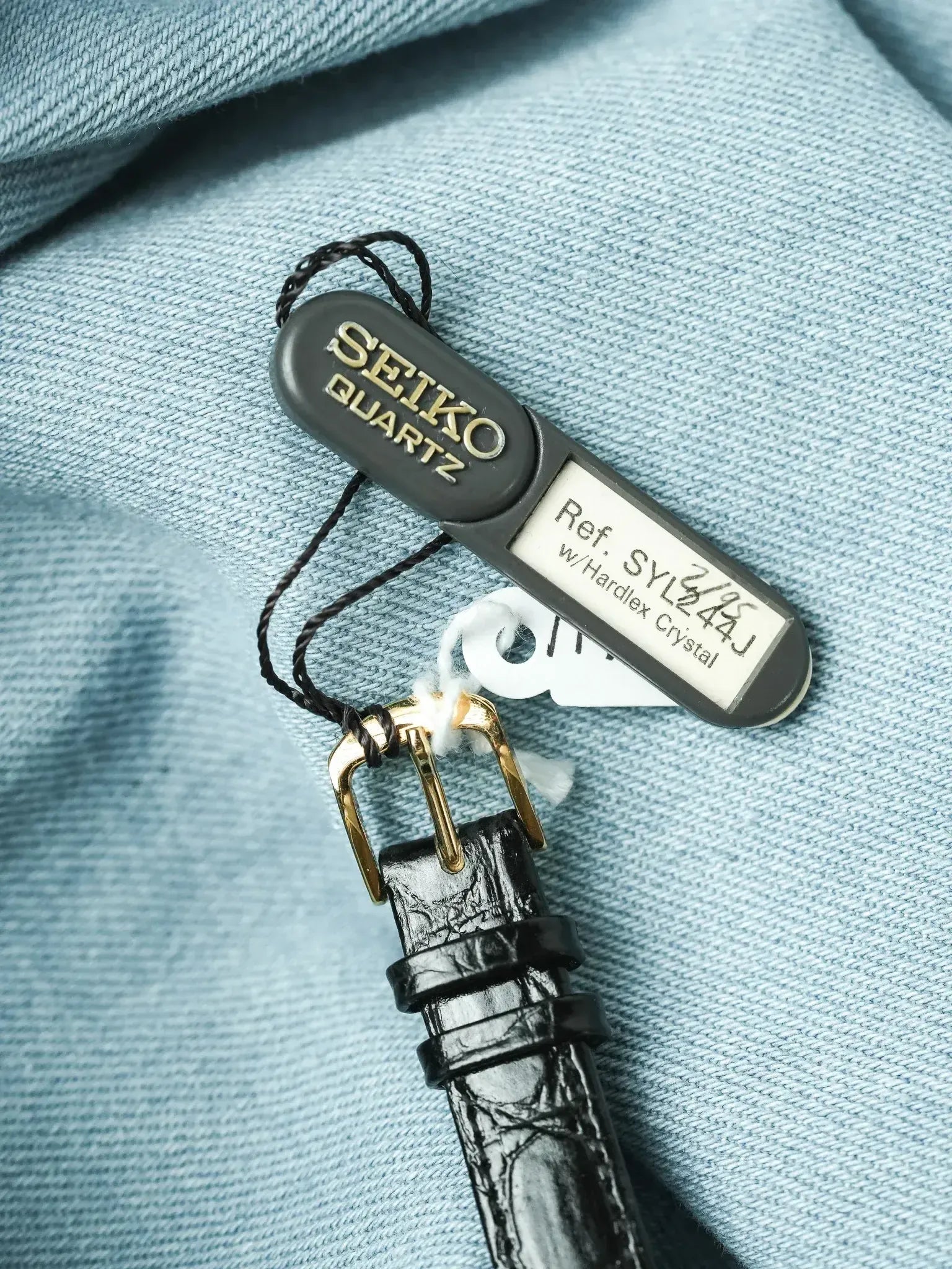 Seiko - Ronde Or Cadran Romain Blanc - NOS - 1991 - Atelier Victor