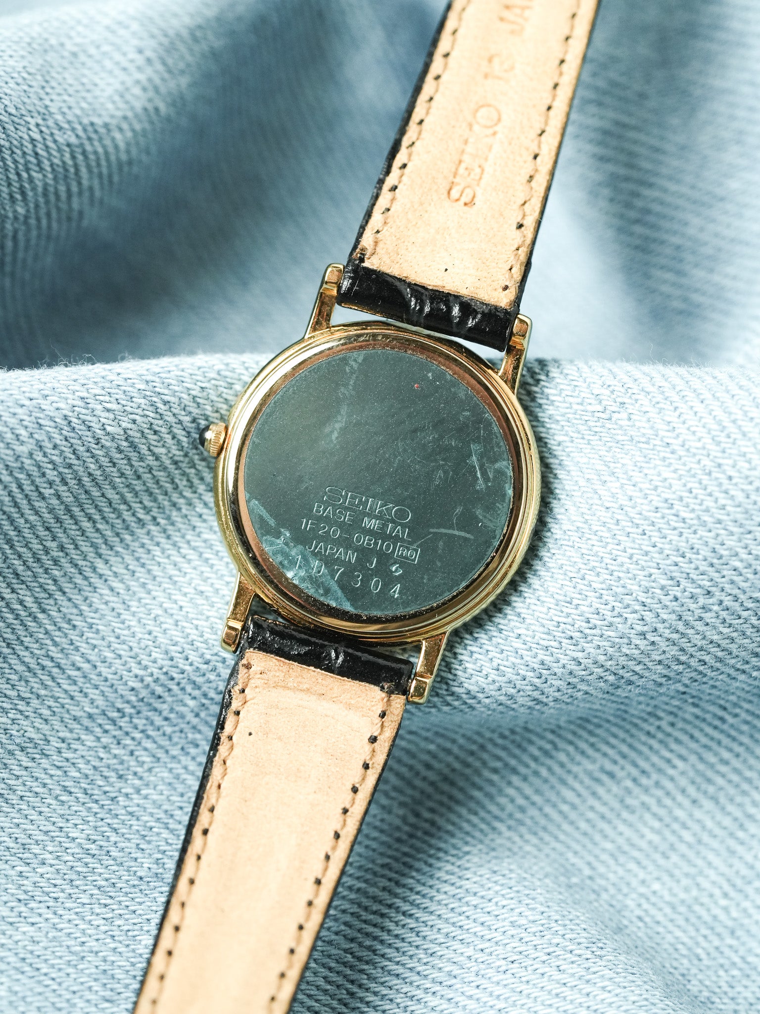 Seiko - Ronde Or Cadran Romain Blanc - NOS - 1991 - Atelier Victor - Vintage Shop
