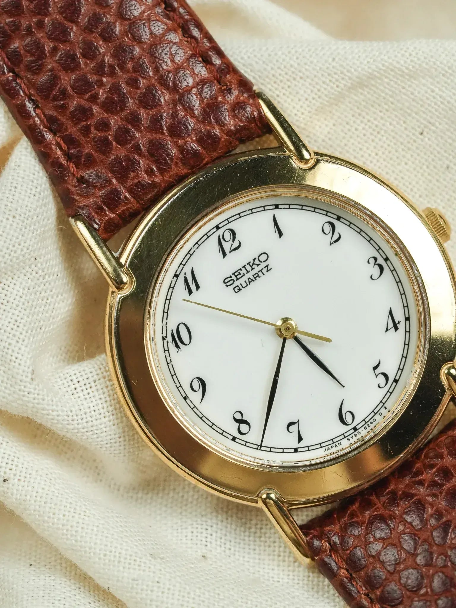 Seiko - Ronde Or Épais - 1991 - Atelier Victor