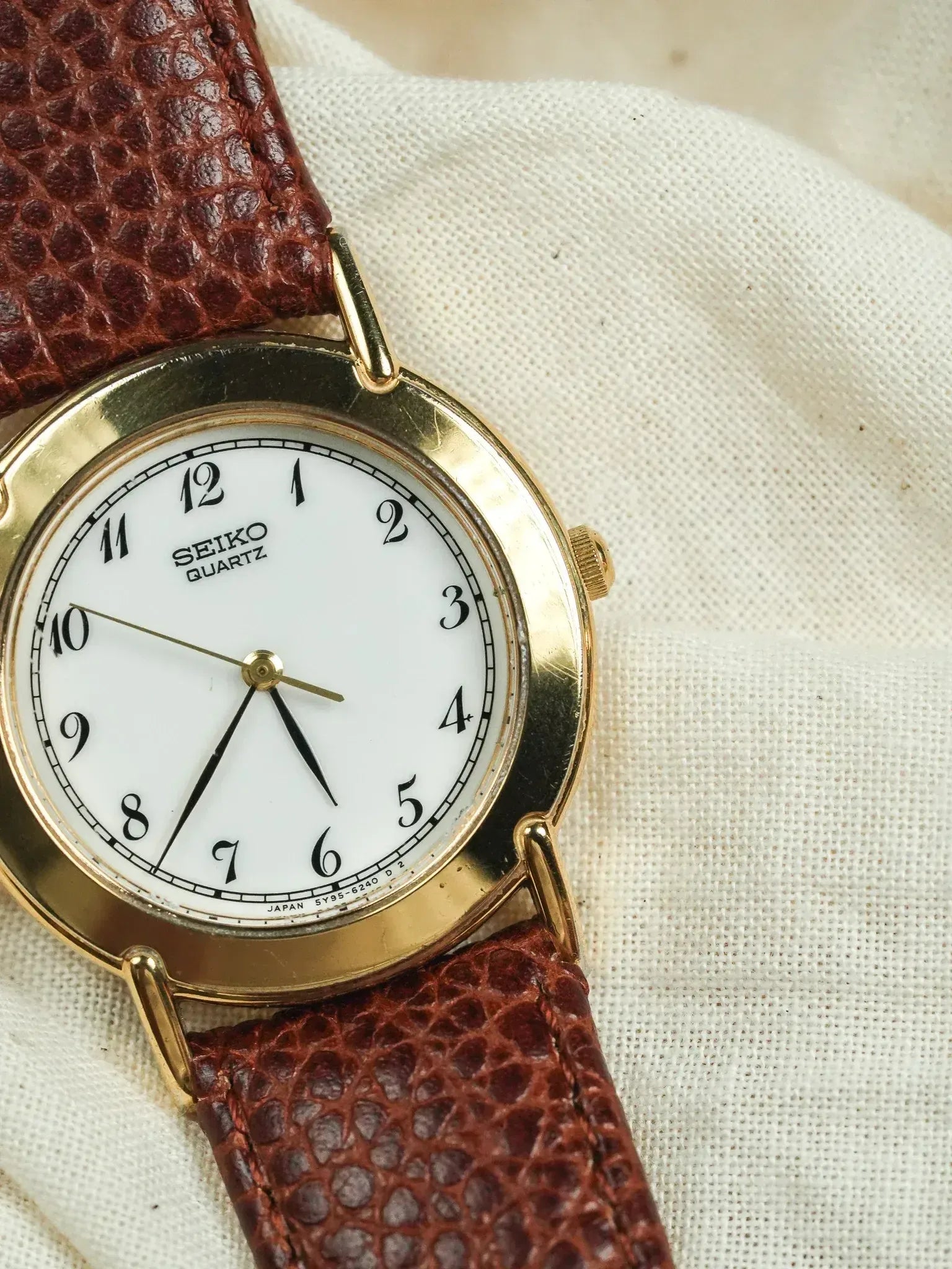 Seiko - Ronde Or Épais - 1991 - Atelier Victor