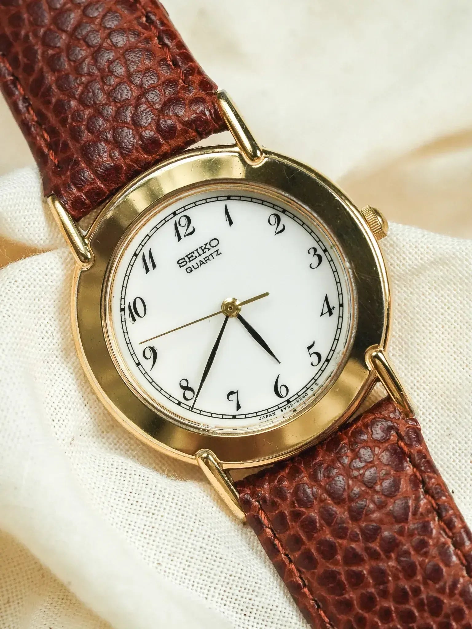 Seiko - Ronde Or Épais - 1991 - Atelier Victor