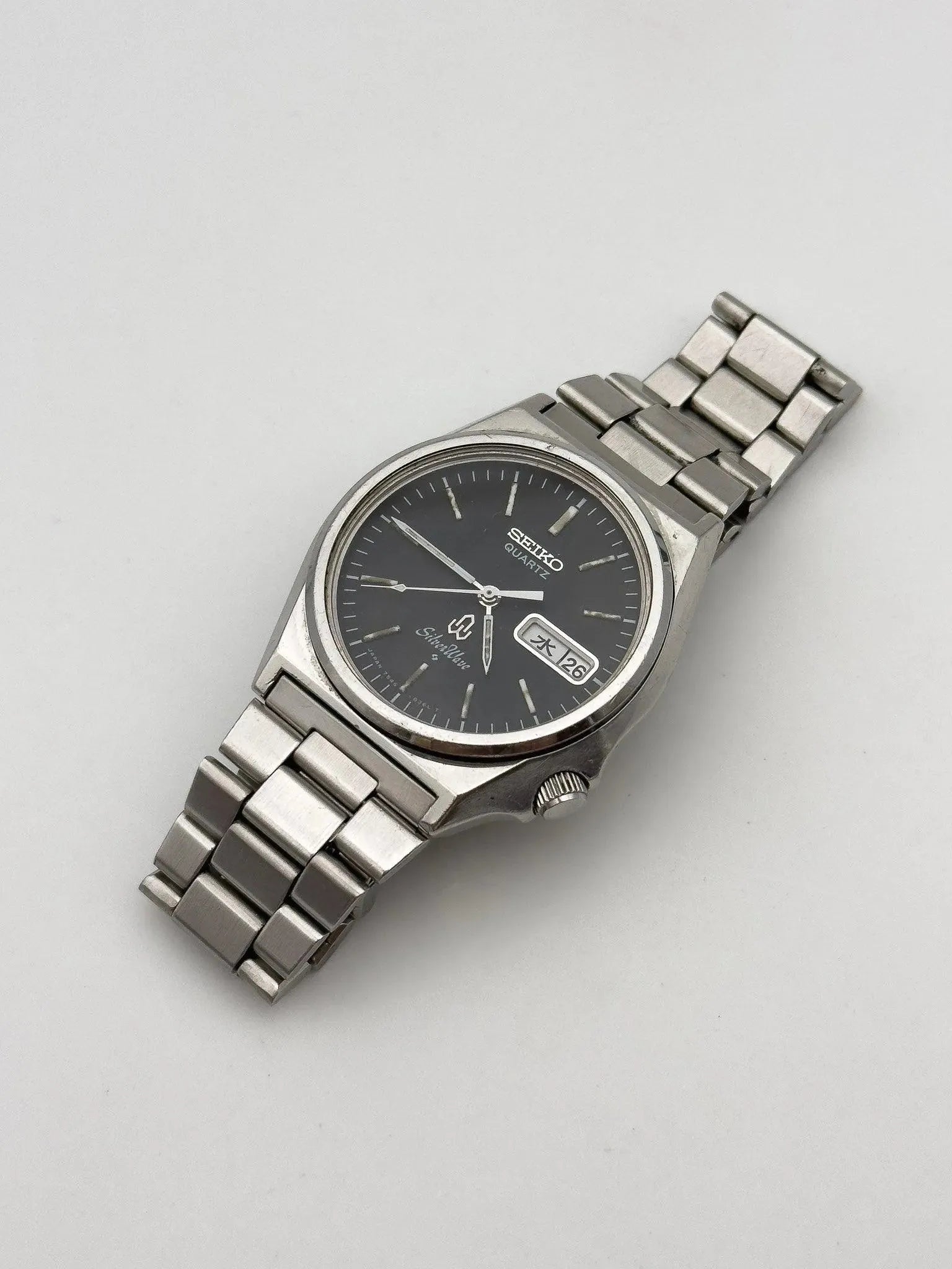 Seiko - Silverwave Black Daydate - Box - 1979 - Atelier Victor - Vintage Shop