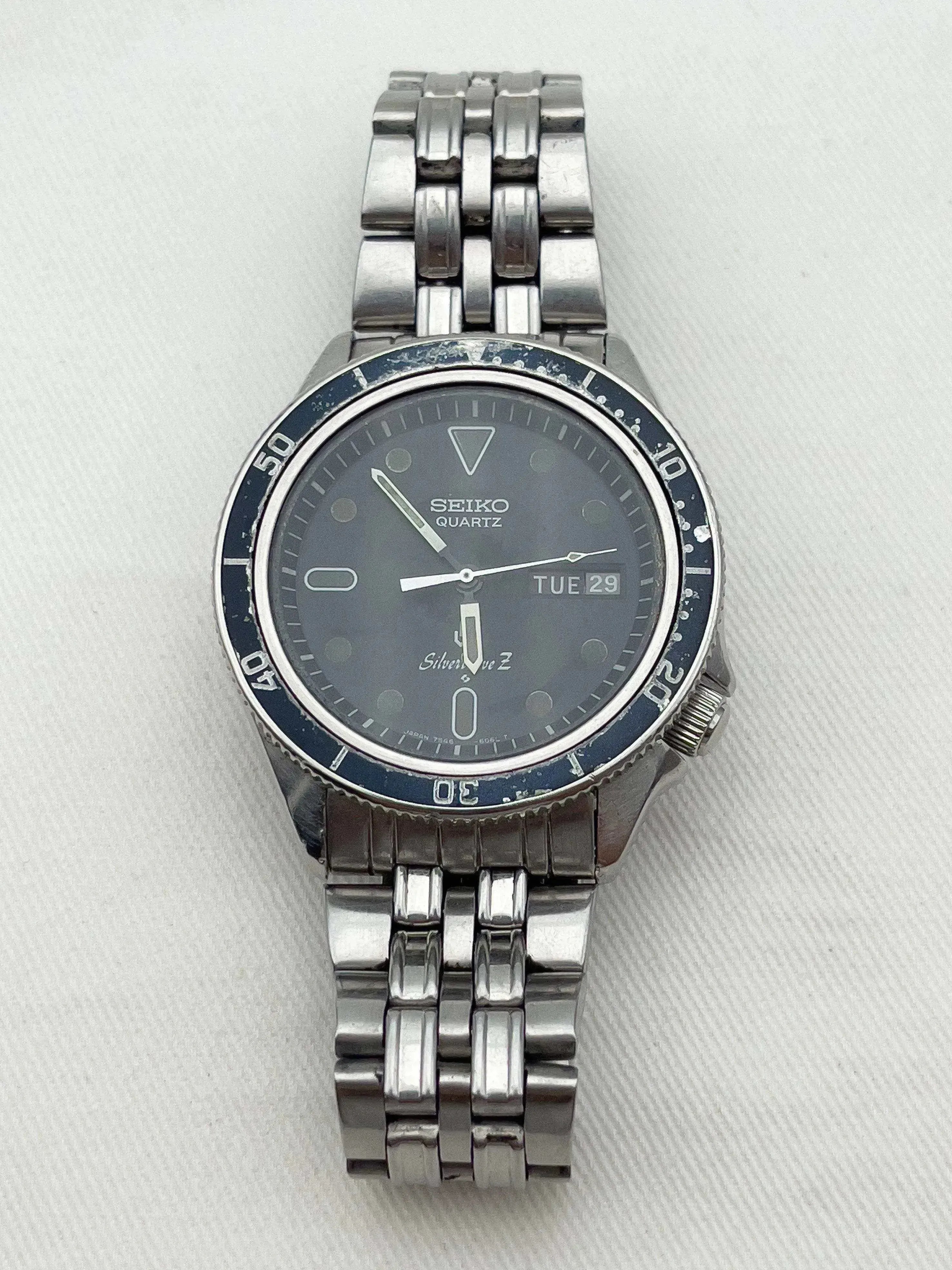 Seiko - Silverwave Blue Bezel - 1988 - Atelier Victor