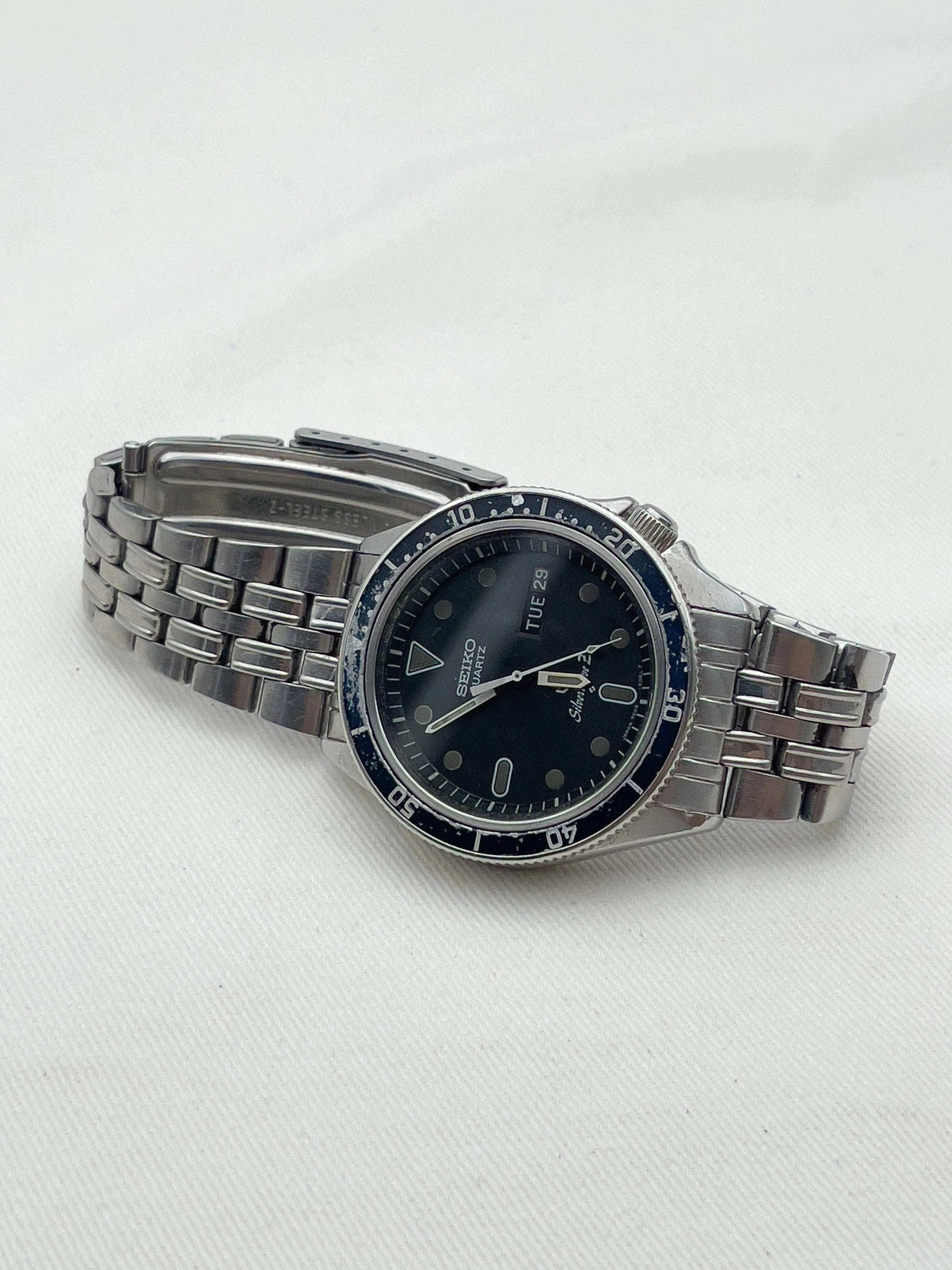 Seiko - Silverwave Blue Bezel - 1988 - Atelier Victor Paris - Vintage Watch Shop Dubai