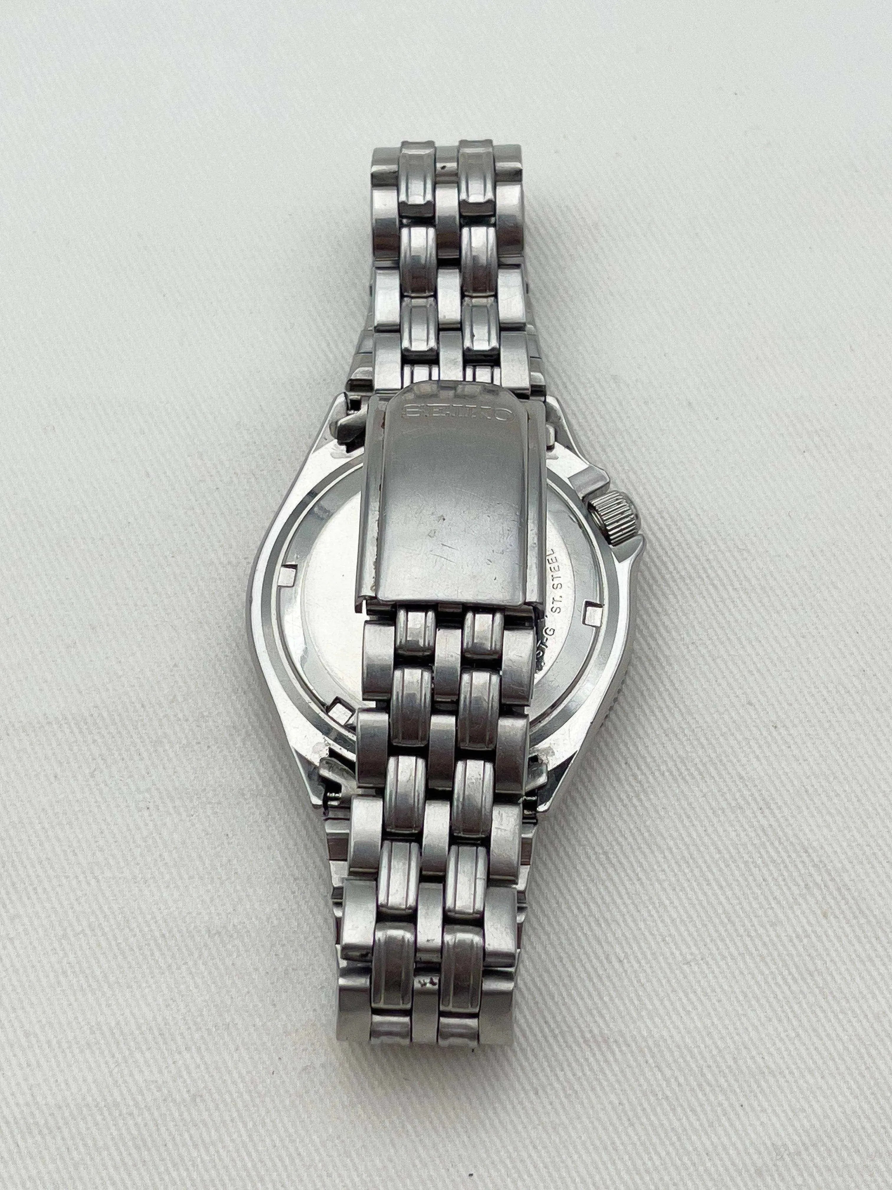 Seiko - Silverwave Blue Bezel - 1988 - Atelier Victor Paris - Vintage Watch Shop Dubai