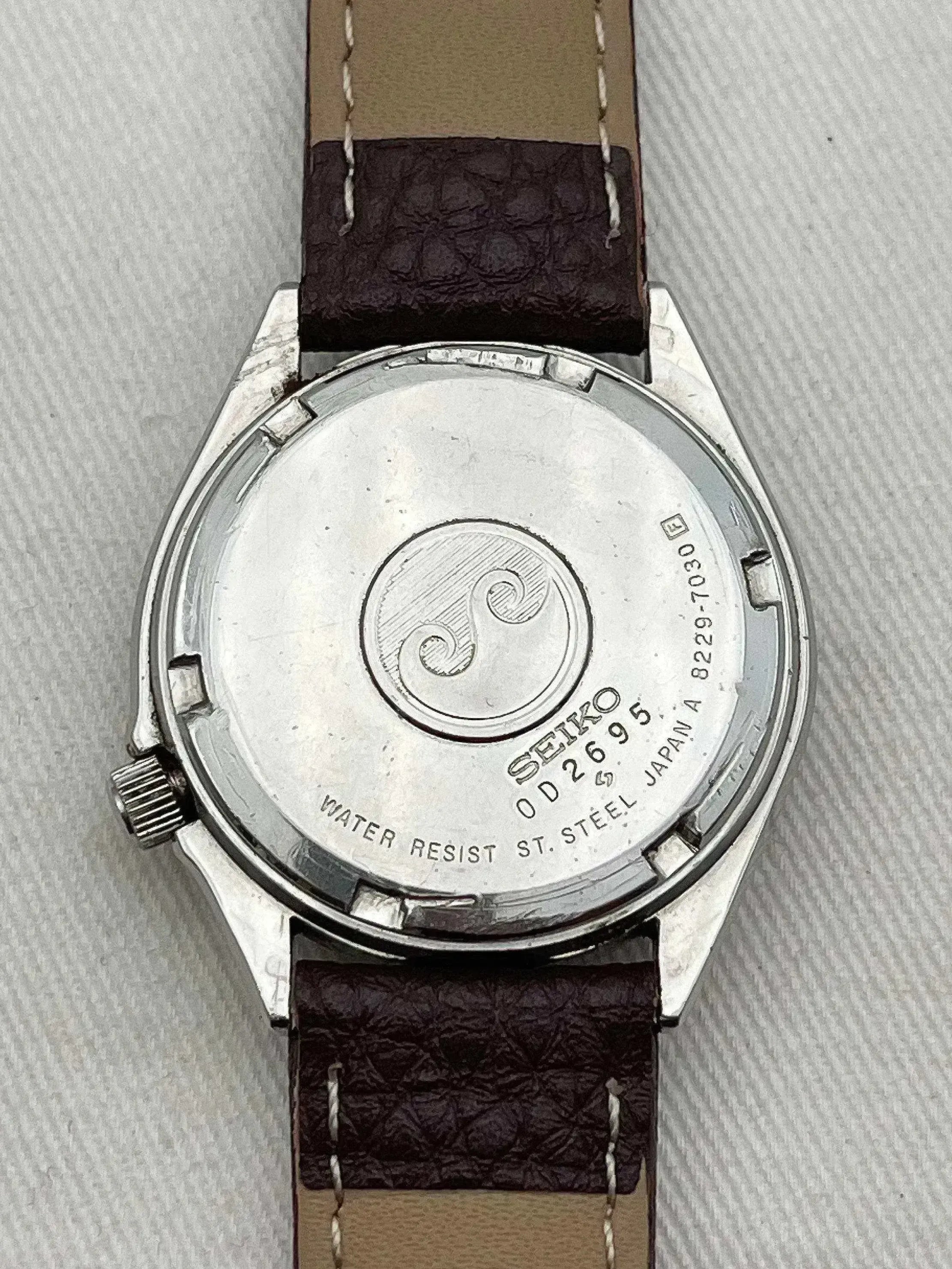 Seiko - SilverWave Daydate acier ronde - 1980 - Atelier Victor