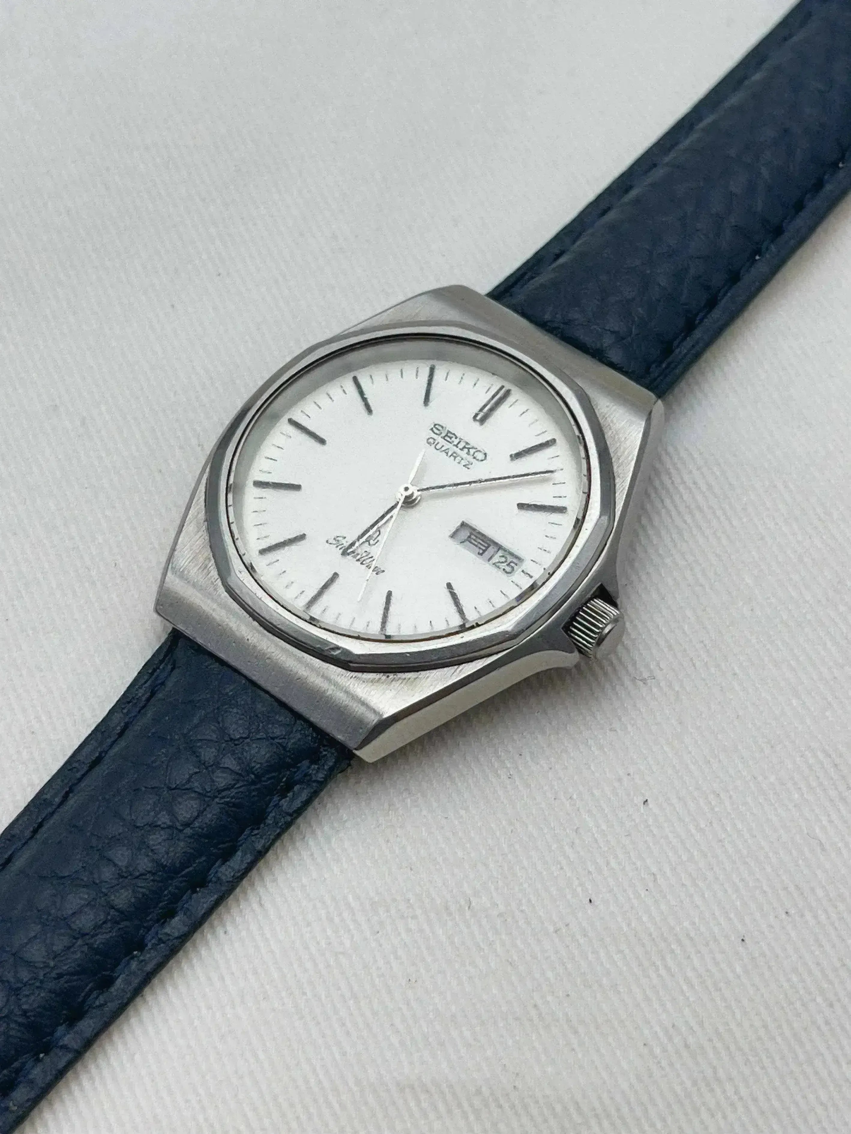 Seiko - Silverwave Kanji Daydate Blanc - 1982 - Atelier Victor