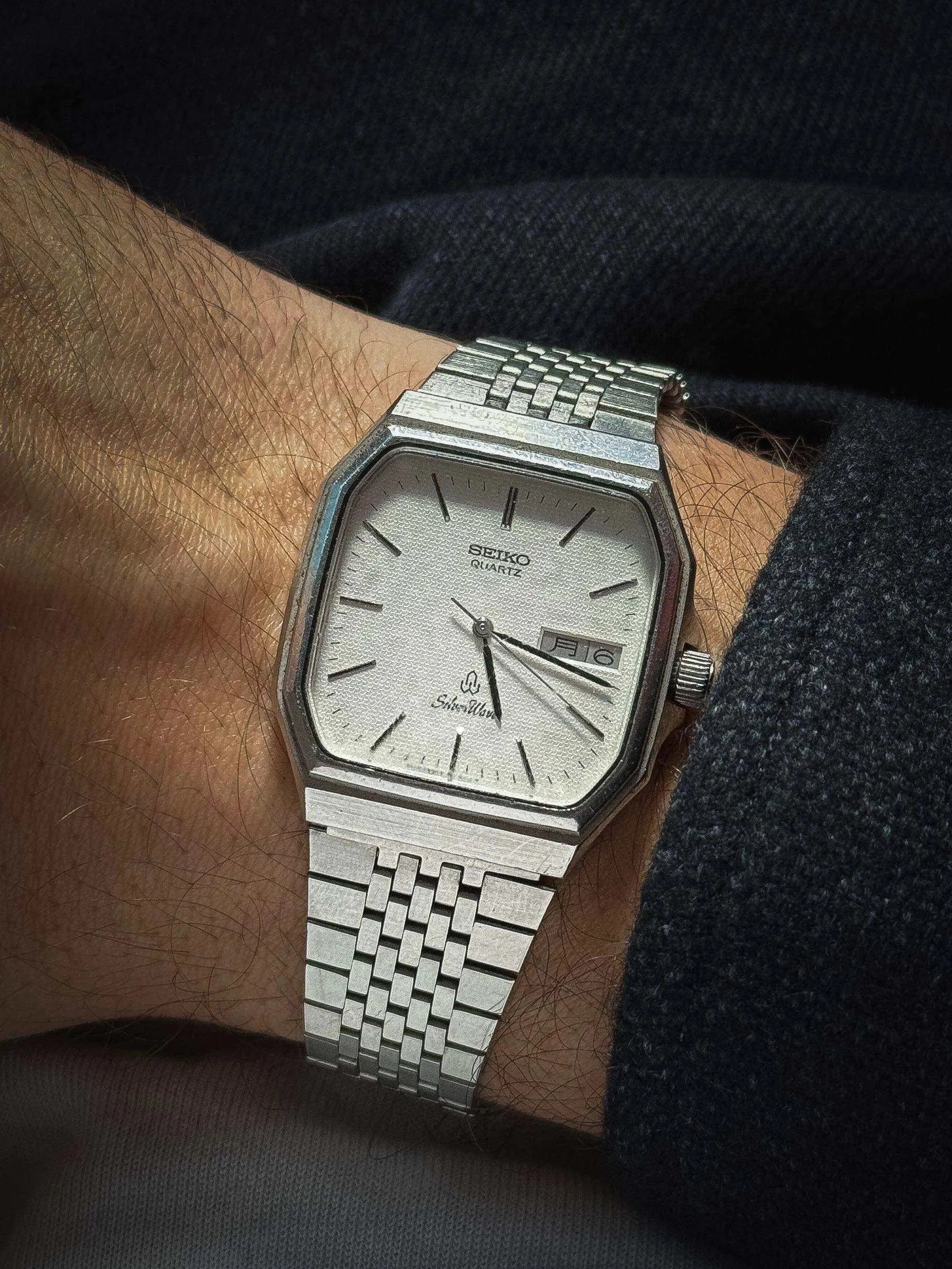 Seiko - Silverwave Square Kanji - 1982 - Atelier Victor Paris - Vintage Watch Shop Dubai