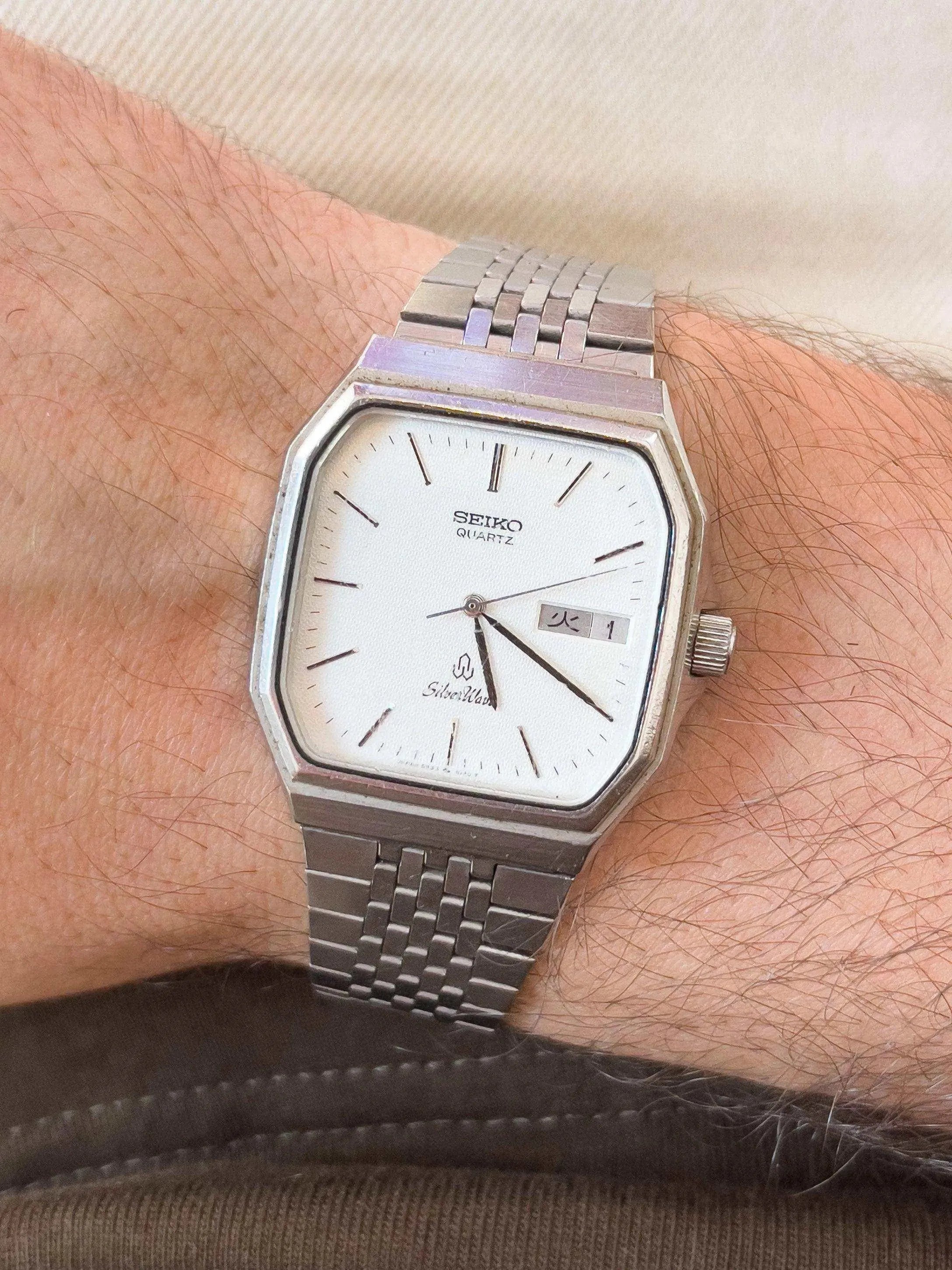 Seiko - Silverwave Square Kanji - 1982 - Atelier Victor Paris - Vintage Watch Shop Dubai