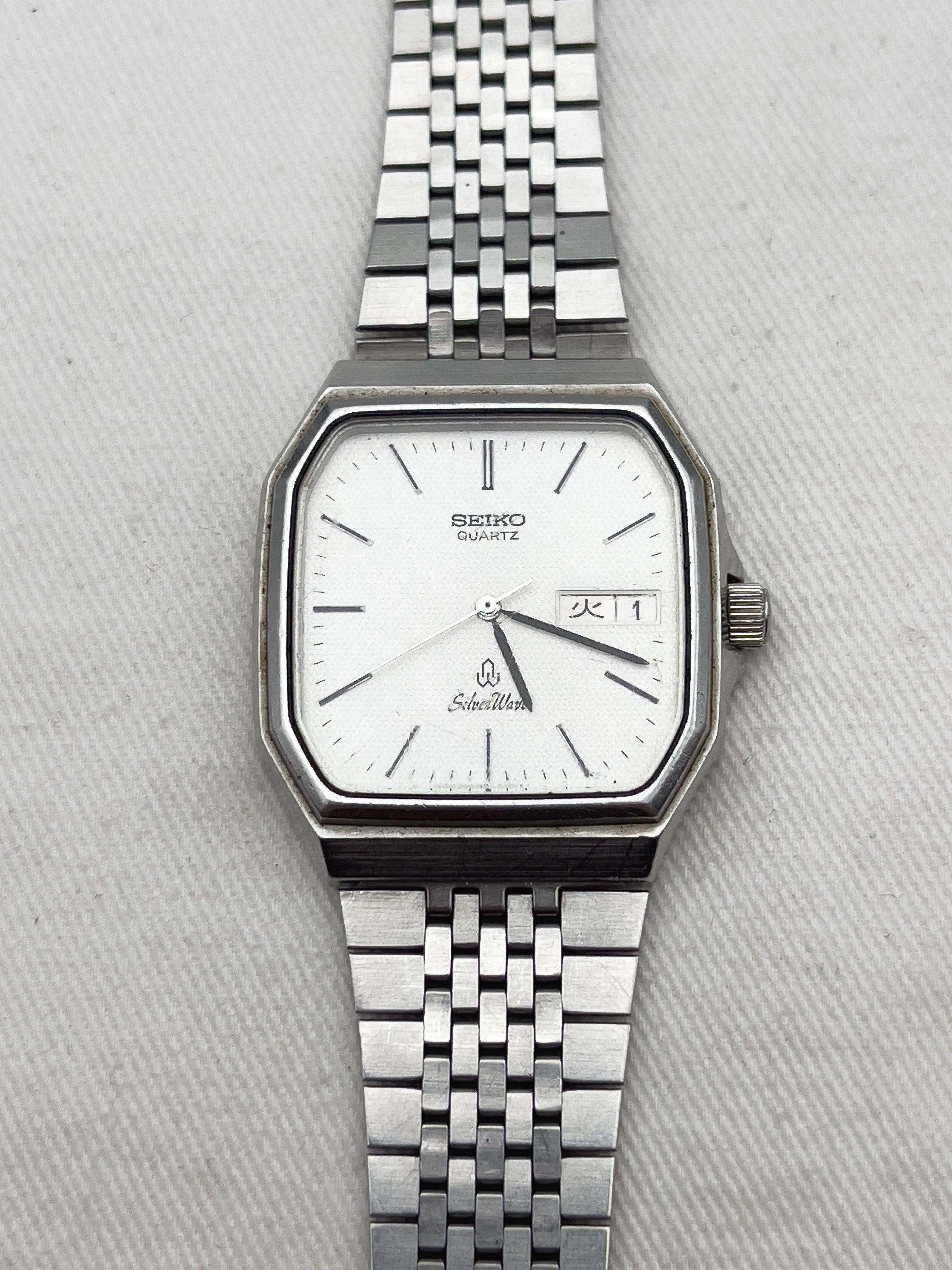 Seiko - Silverwave Square Kanji - 1982 - Atelier Victor Paris - Vintage Watch Shop Dubai