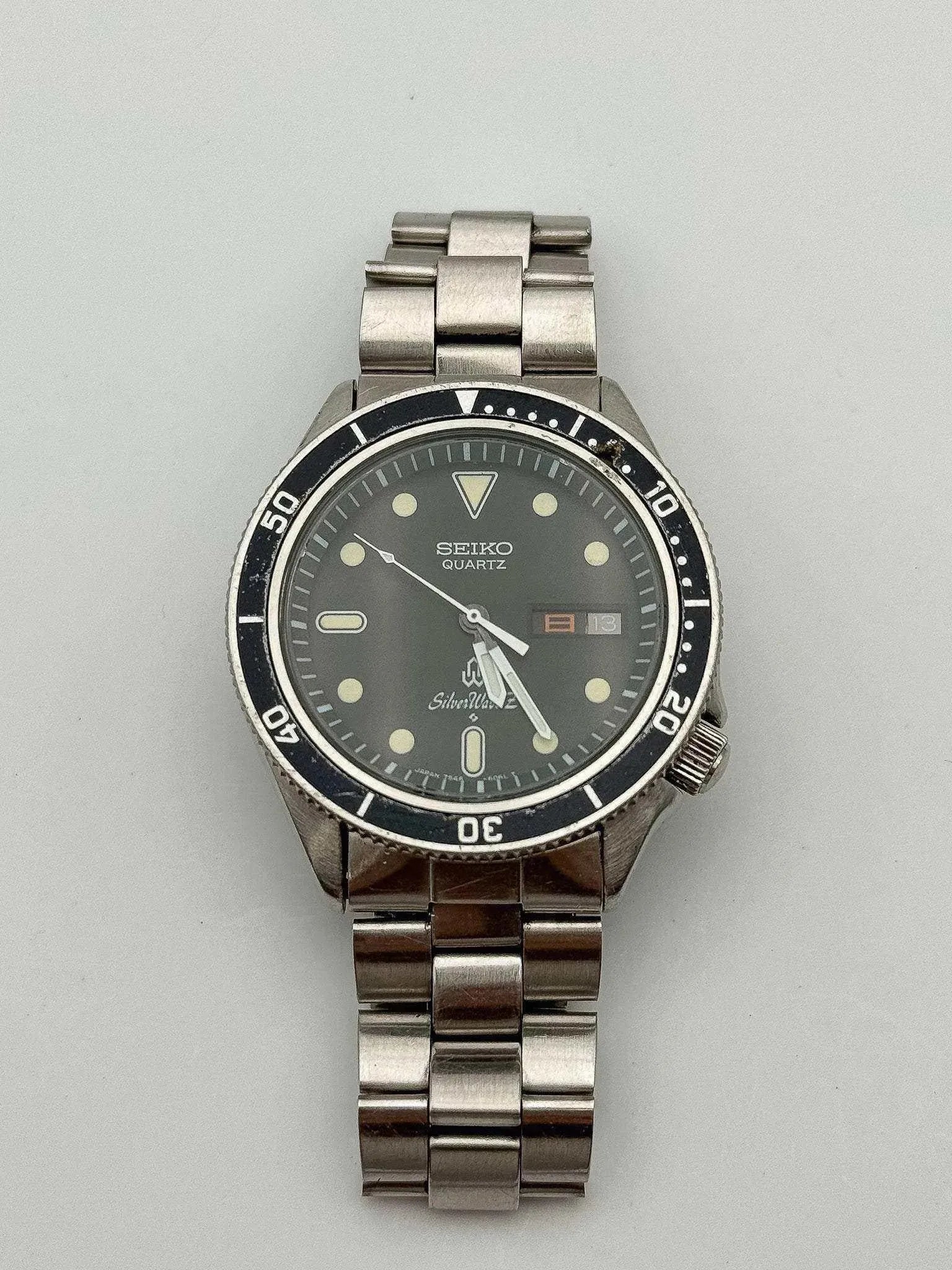Seiko - Silverwave Z Kanji Plongeuse Acier Date 4h - 1978 - Atelier Victor - Vintage Shop