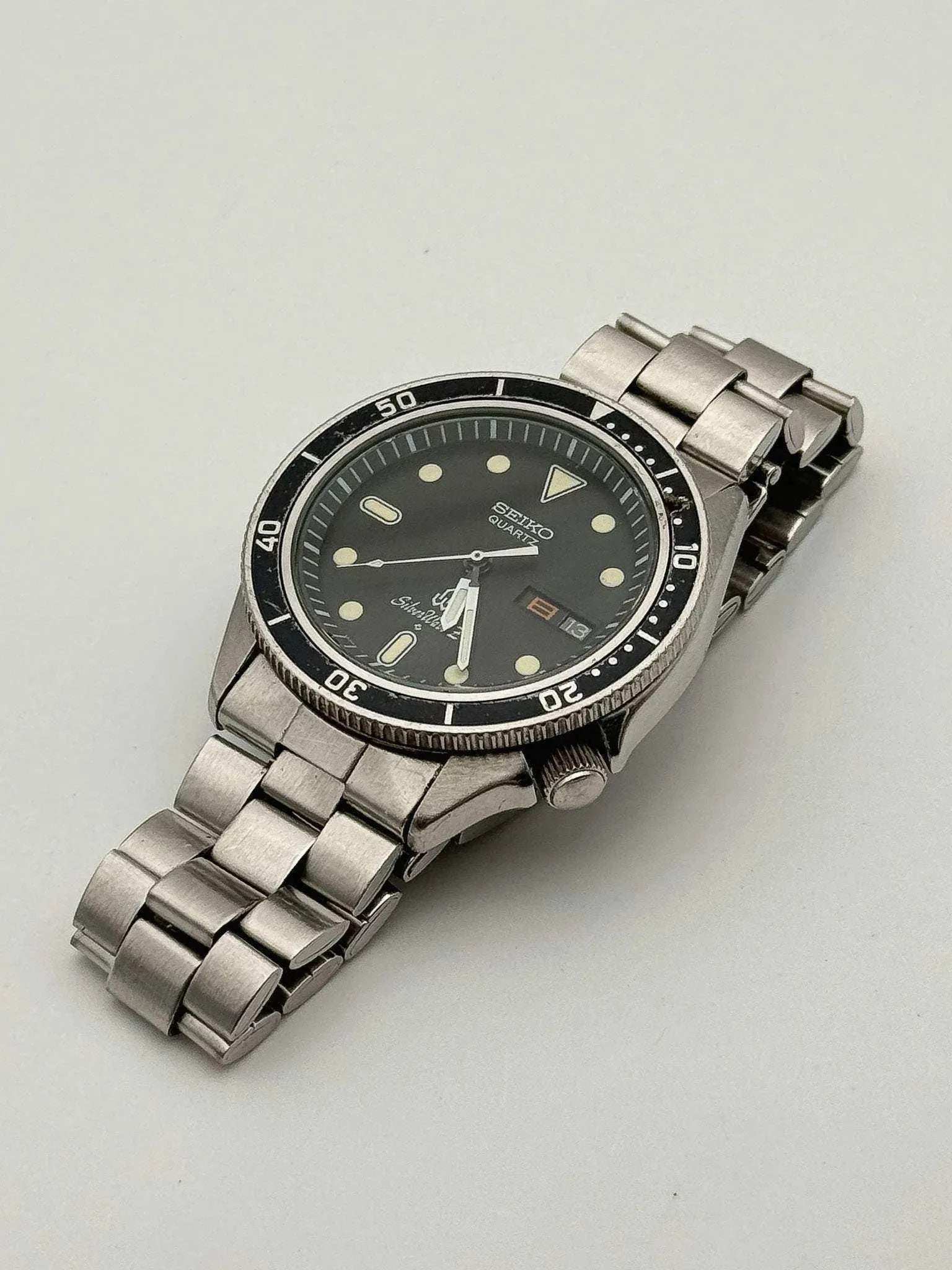 Seiko - Silverwave Z Kanji Plongeuse Acier Date 4h - 1978 - Atelier Victor - Vintage Shop