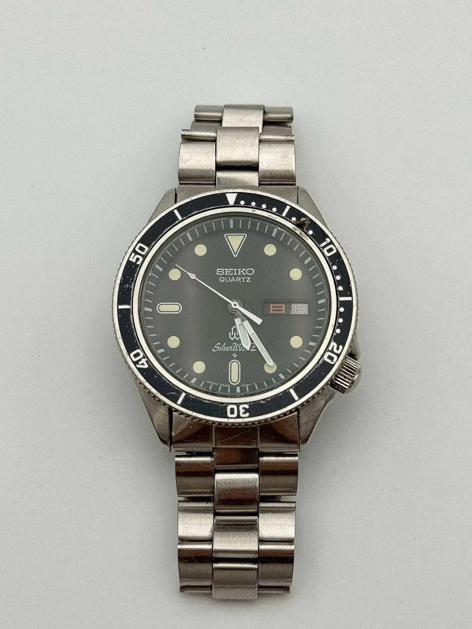 Seiko - Silverwave Z Kanji Plongeuse Acier Date 4h - 1978 - Atelier Victor - Vintage Shop