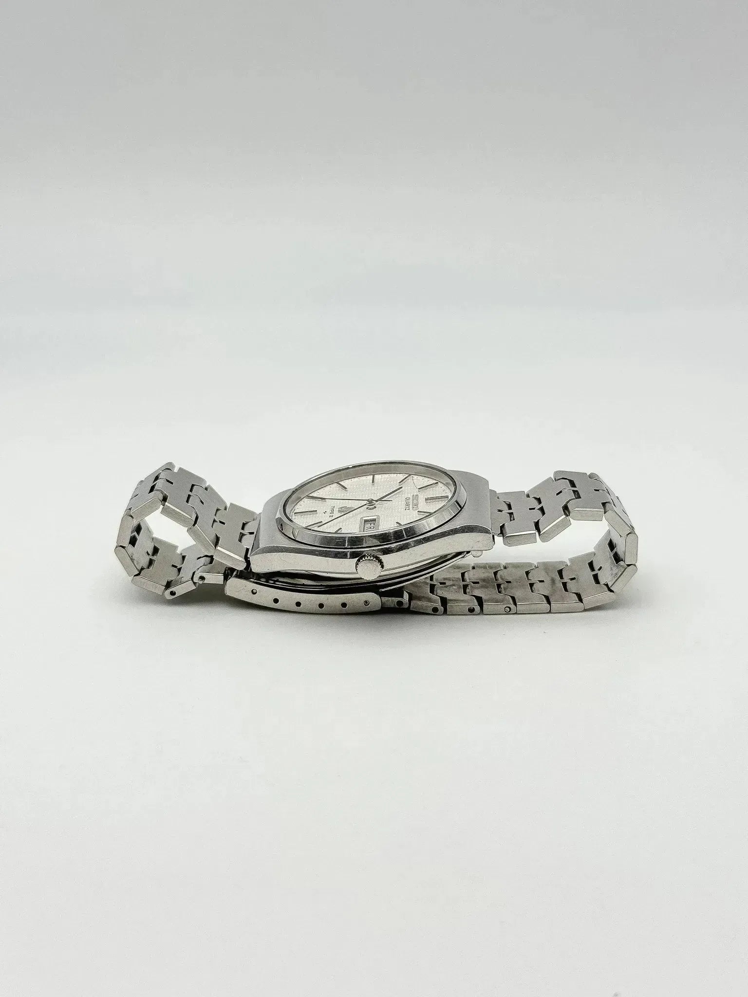 Seiko - Spirit Acier Daydate Cadran Argent Index Noir - 1994 - Atelier Victor