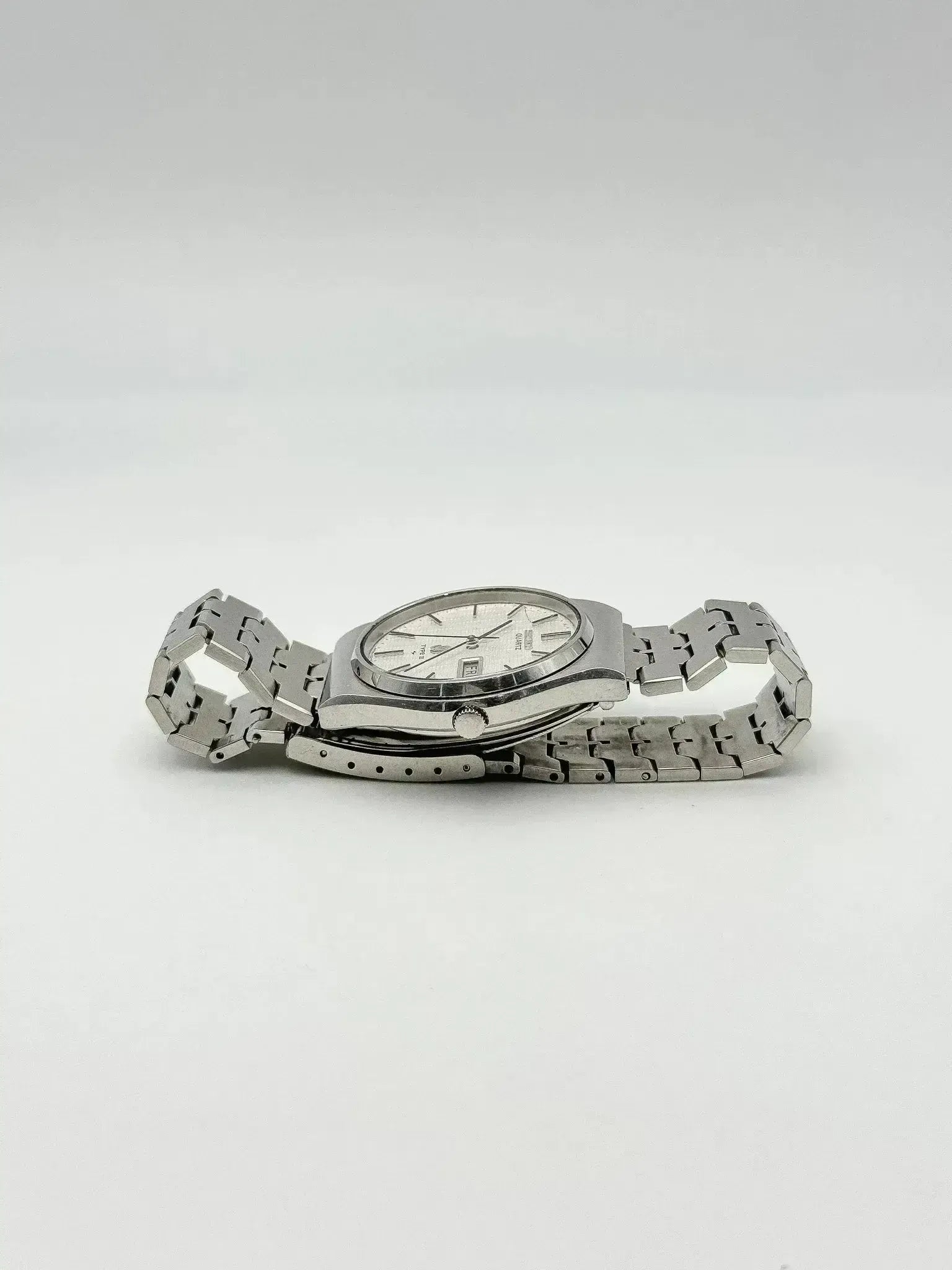 Seiko - Spirit Acier Daydate Cadran Argent Index Noir - 1994 - Atelier Victor