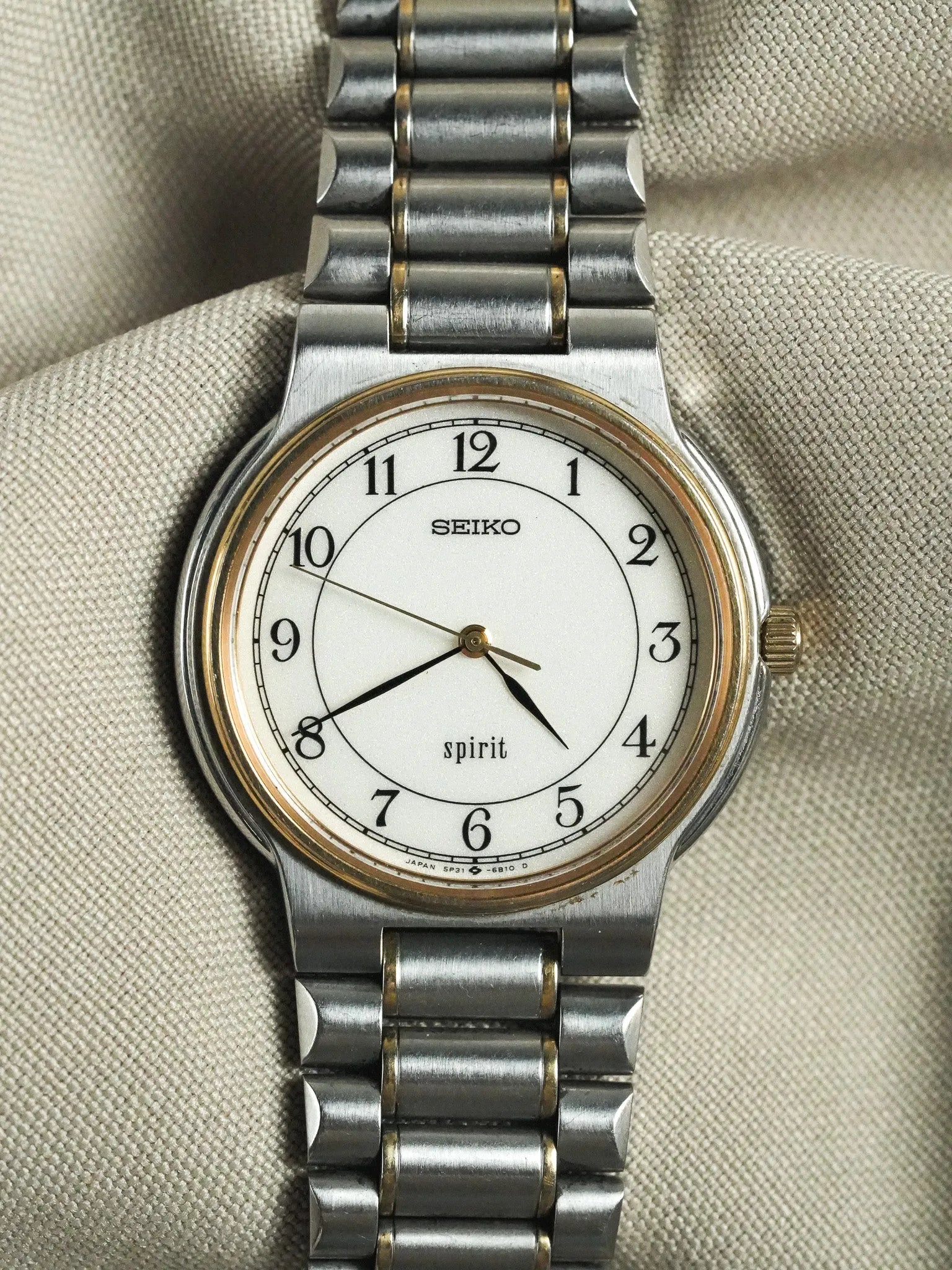 Seiko - Spirit Acier Or Romain - 1989 - Atelier Victor