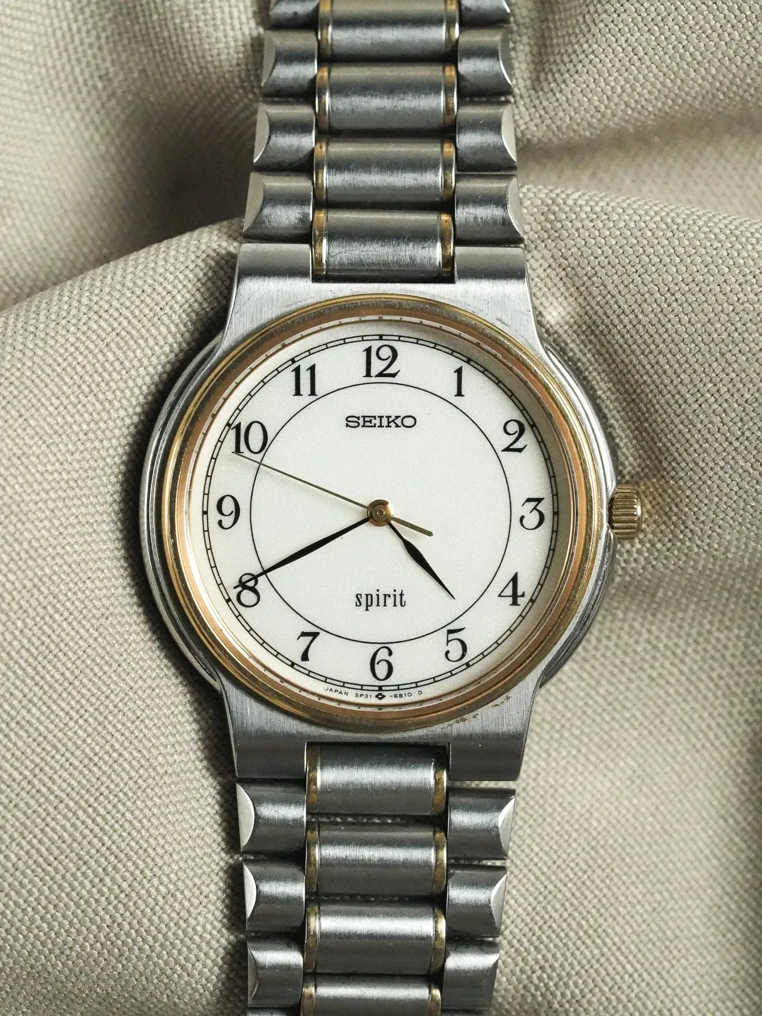 Seiko - Spirit Acier Or Romain - 1989 - Atelier Victor