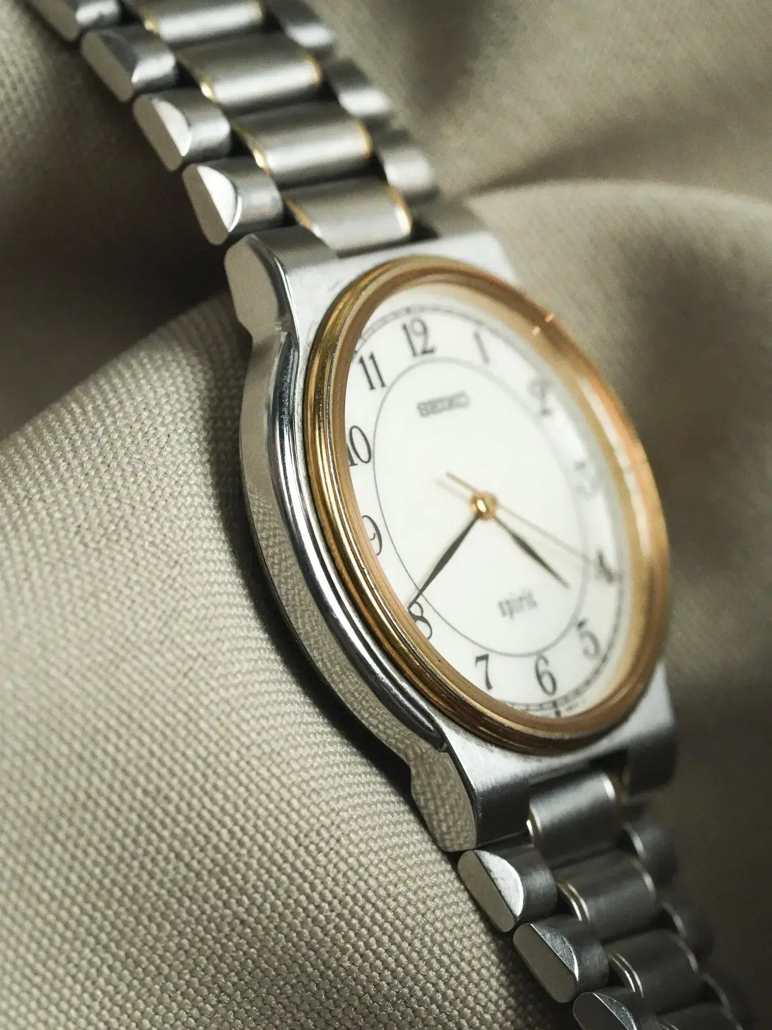 Seiko - Spirit Acier Or Romain - 1989 - Atelier Victor