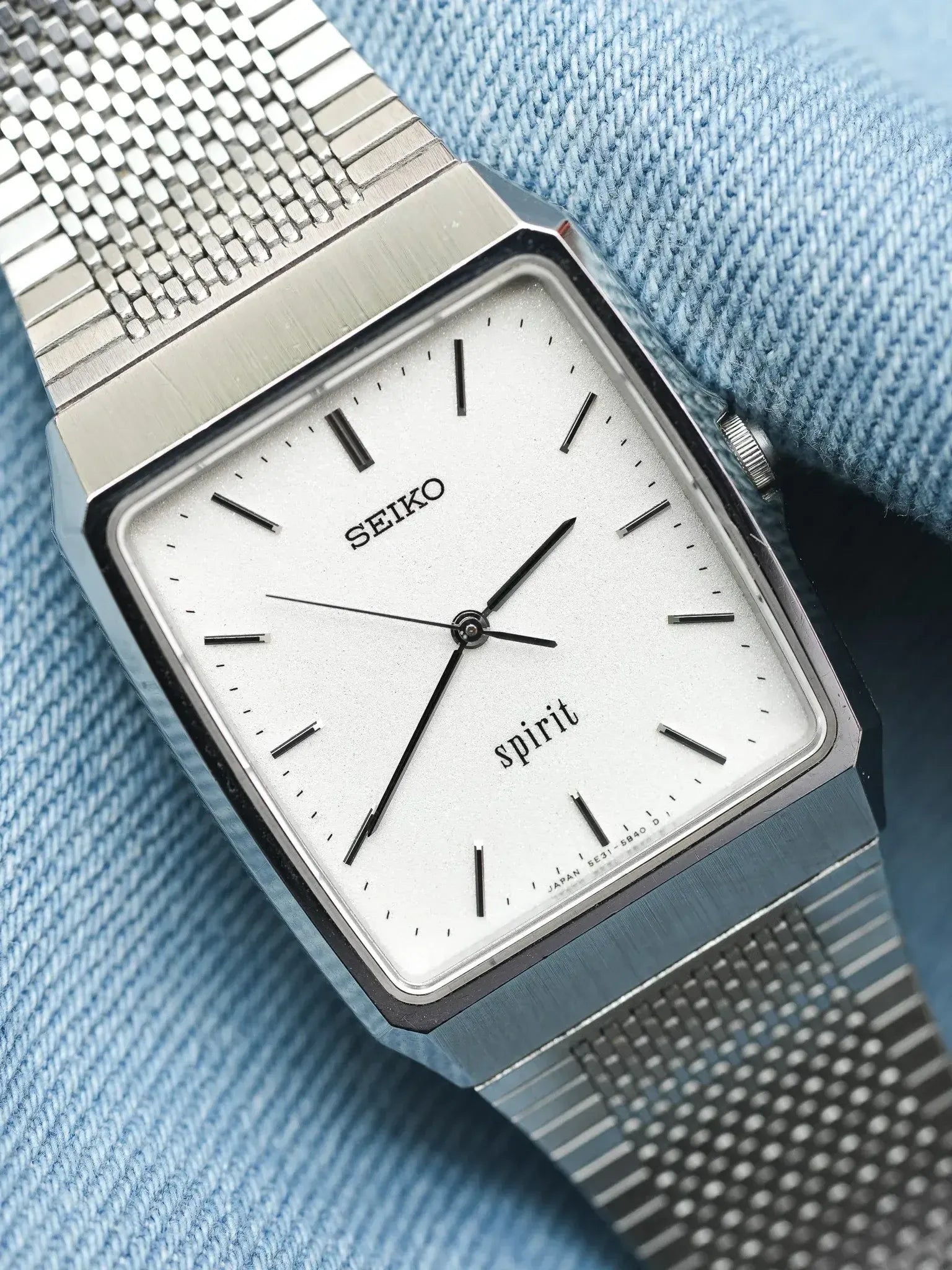 Seiko - Spirit Dust acier bracelet intégré - 1996 - Atelier Victor