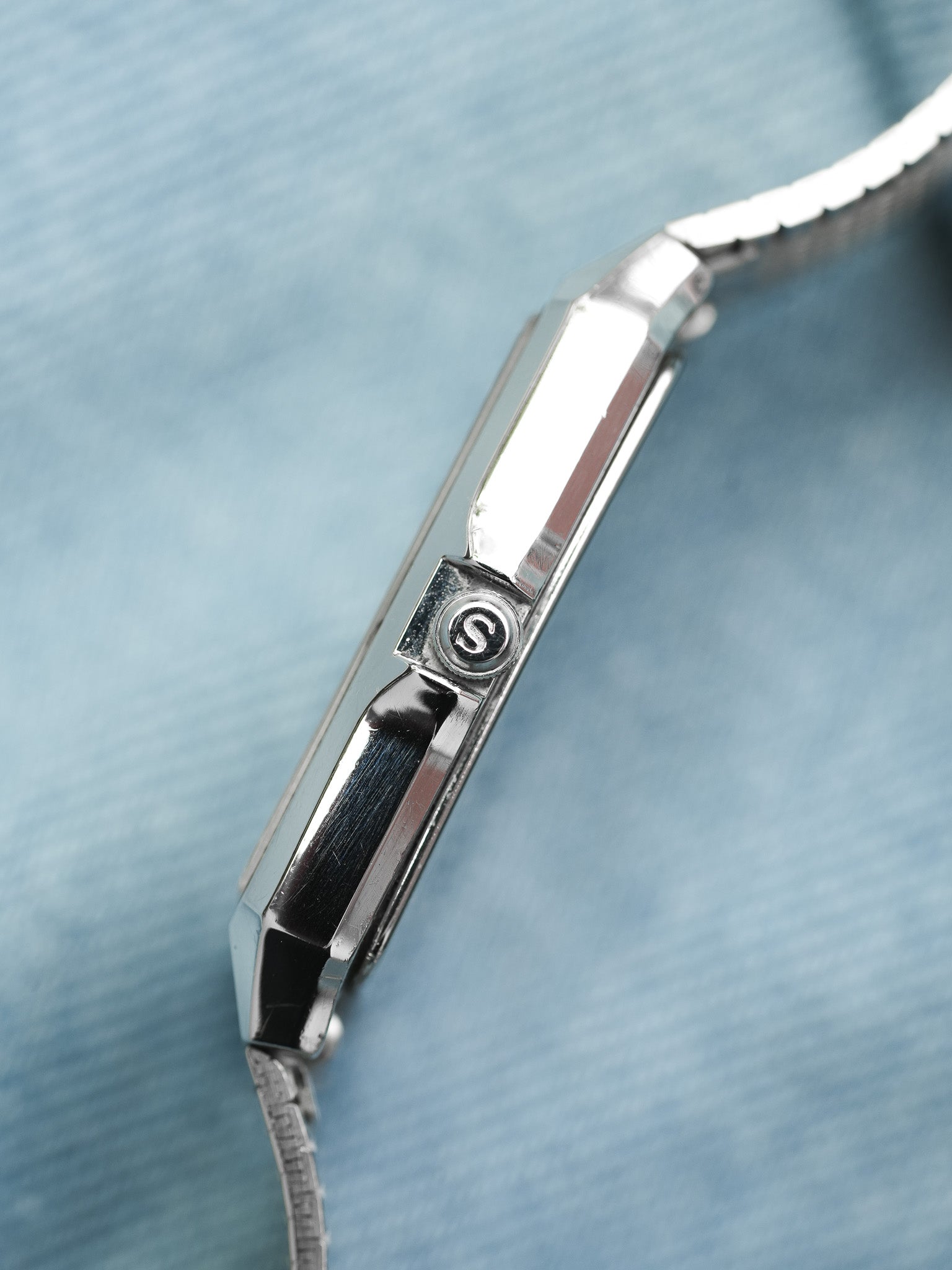 Seiko - Spirit Dust acier bracelet intégré - 1996 - Atelier Victor Paris - Vintage Watch Shop Dubai