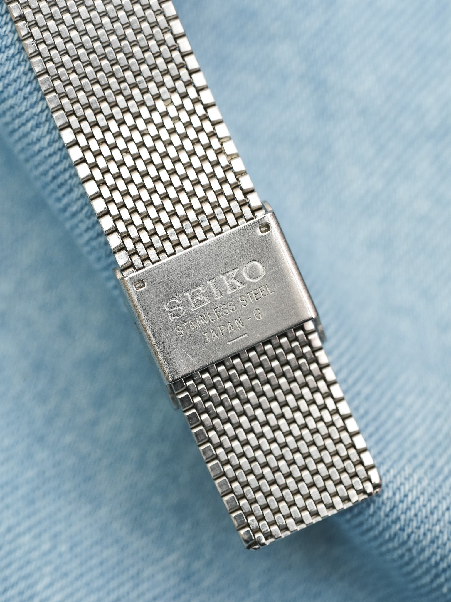 Seiko - Spirit Dust acier bracelet intégré - 1996 - Atelier Victor Paris - Vintage Watch Shop Dubai