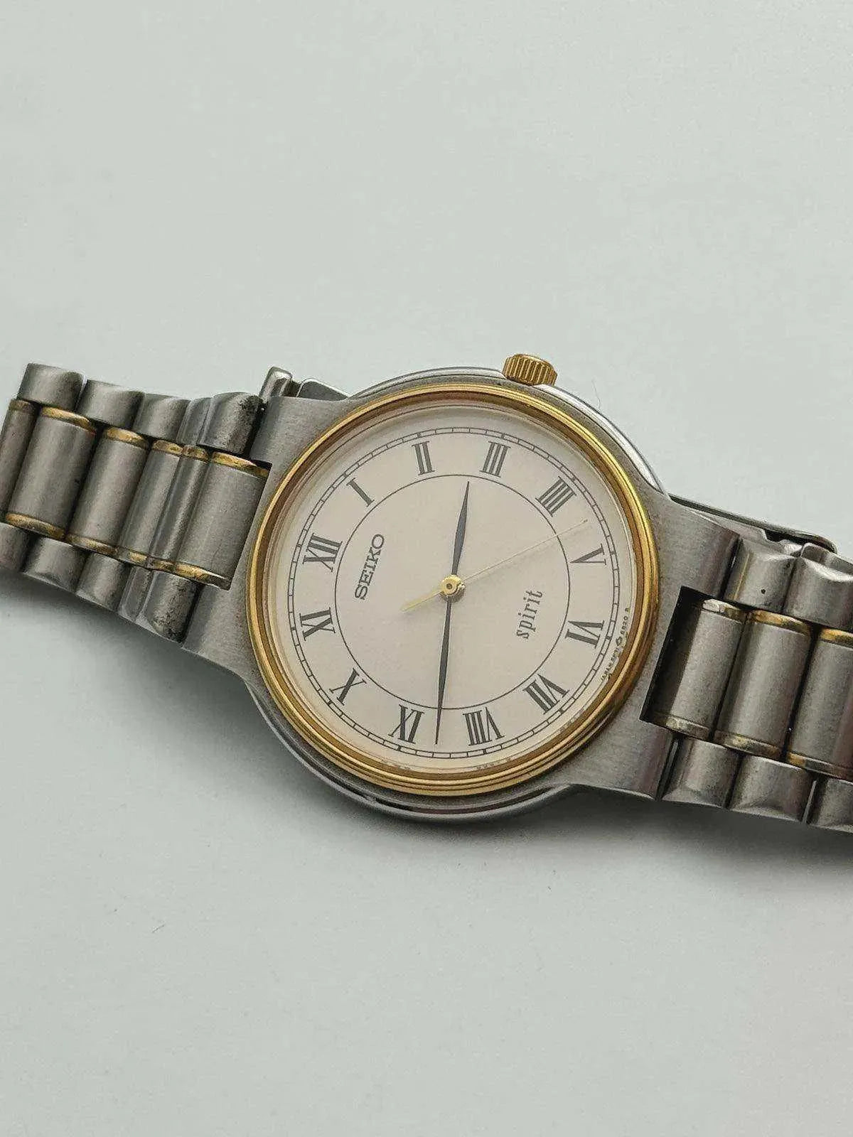 Seiko - Spirit Full Steel Two Tones - 1997 - Atelier Victor - Vintage Shop