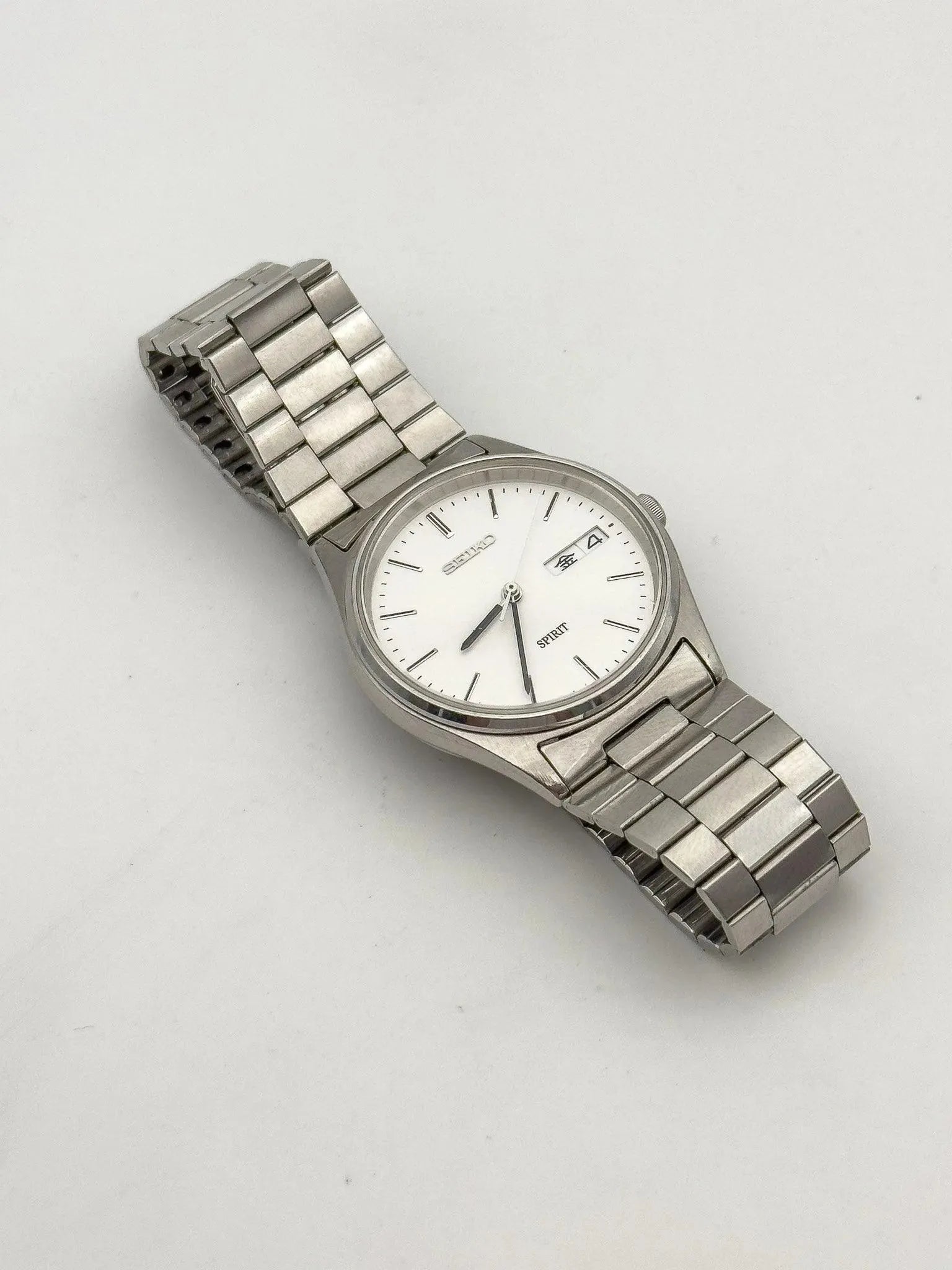Seiko - Spirit Silver Daydate - Full set - 1996 - Atelier Victor Paris - Vintage Watch Shop Dubai