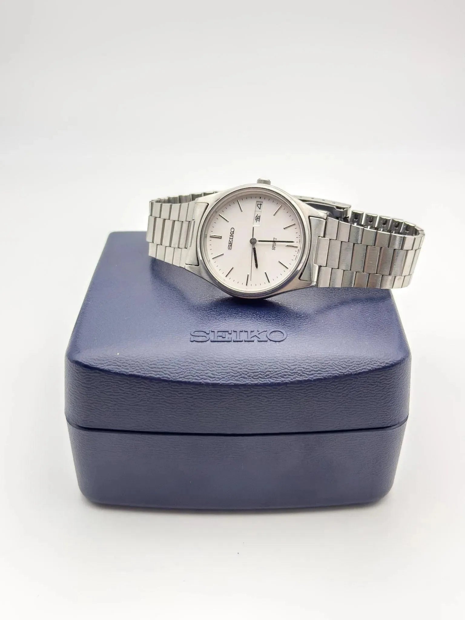 Seiko - Spirit Silver Daydate - Full set - 1996 - Atelier Victor Paris - Vintage Watch Shop Dubai