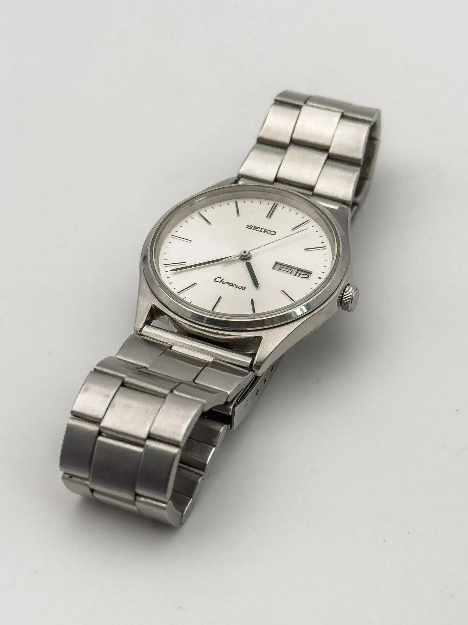 Seiko - Spirit Silver Kanji Daydate - 1987 - Atelier Victor Paris - Vintage Watch Shop Dubai