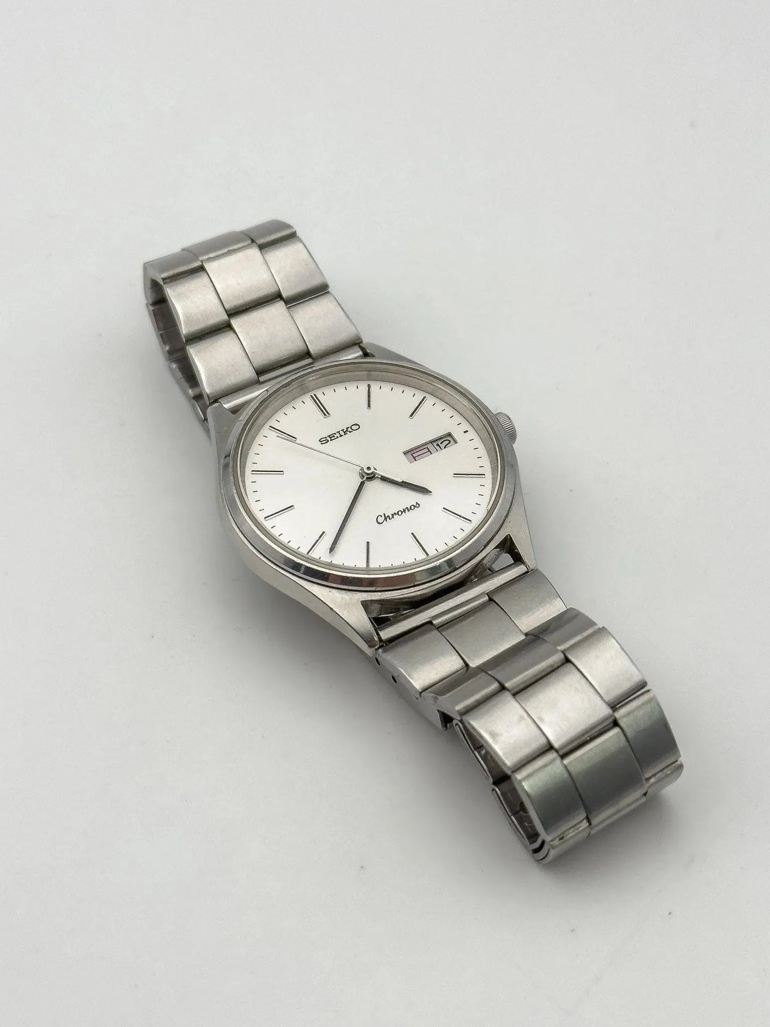 Seiko - Spirit Silver Kanji Daydate - 1987 - Atelier Victor Paris - Vintage Watch Shop Dubai