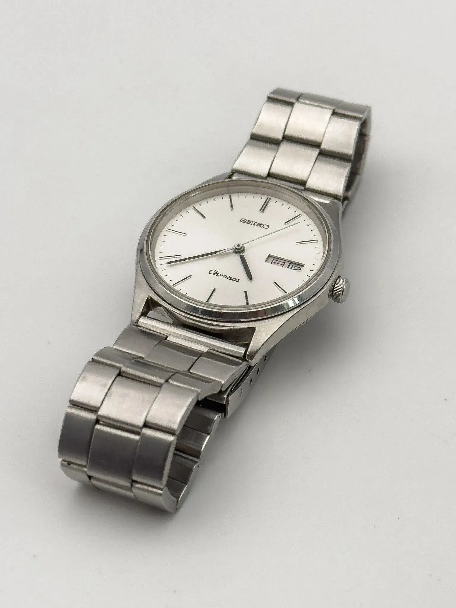 Seiko - Spirit Silver Kanji Daydate - 1987 - Atelier Victor - Vintage Shop