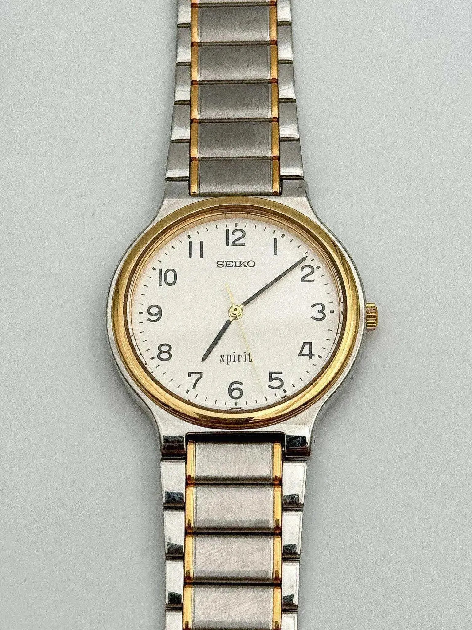 Seiko - Spirit Steel & Gold NOS - 1990’s - Atelier Victor - Vintage Shop