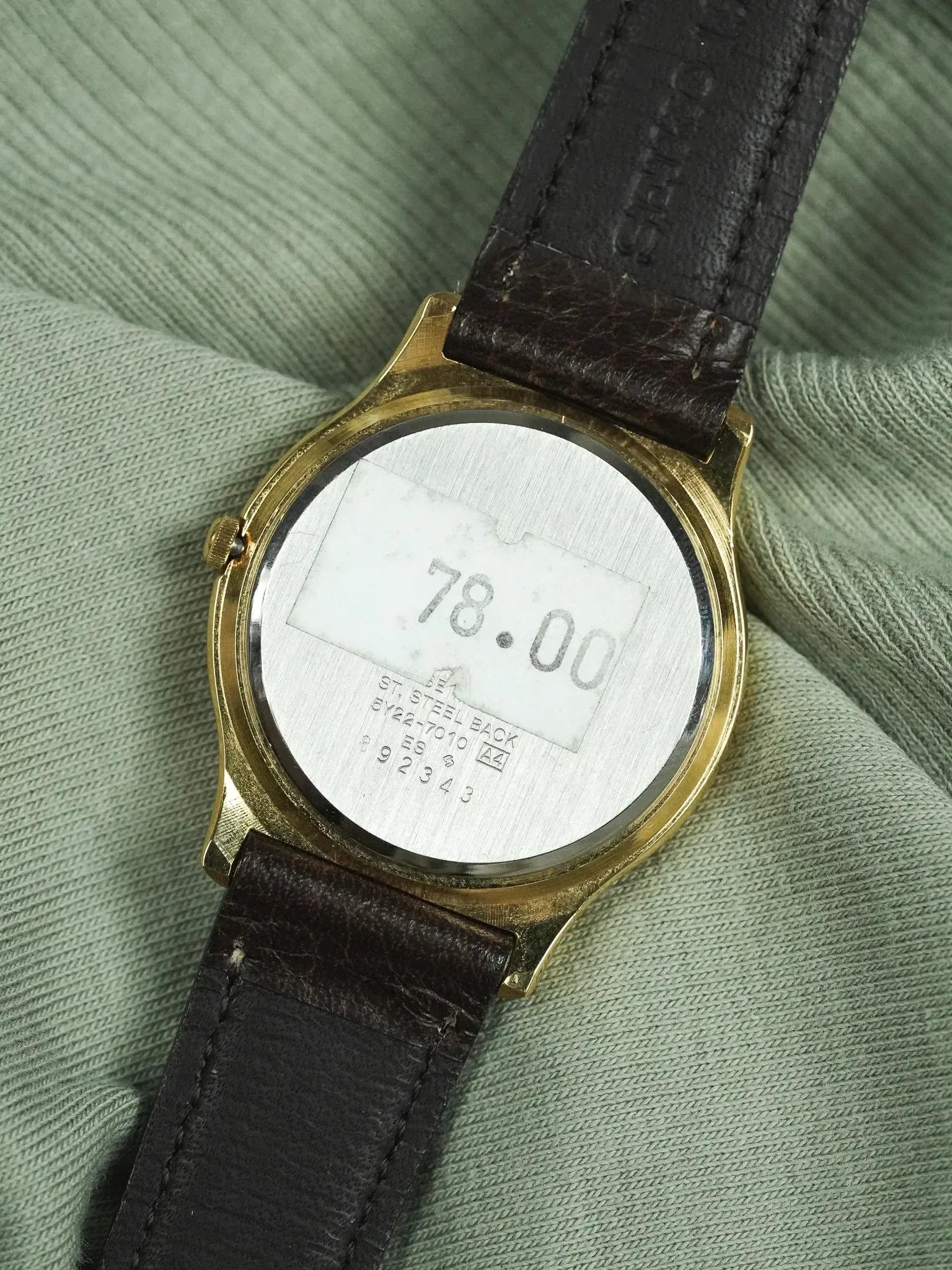 Seiko - SQ خاص تاريخ الذهب - 1998