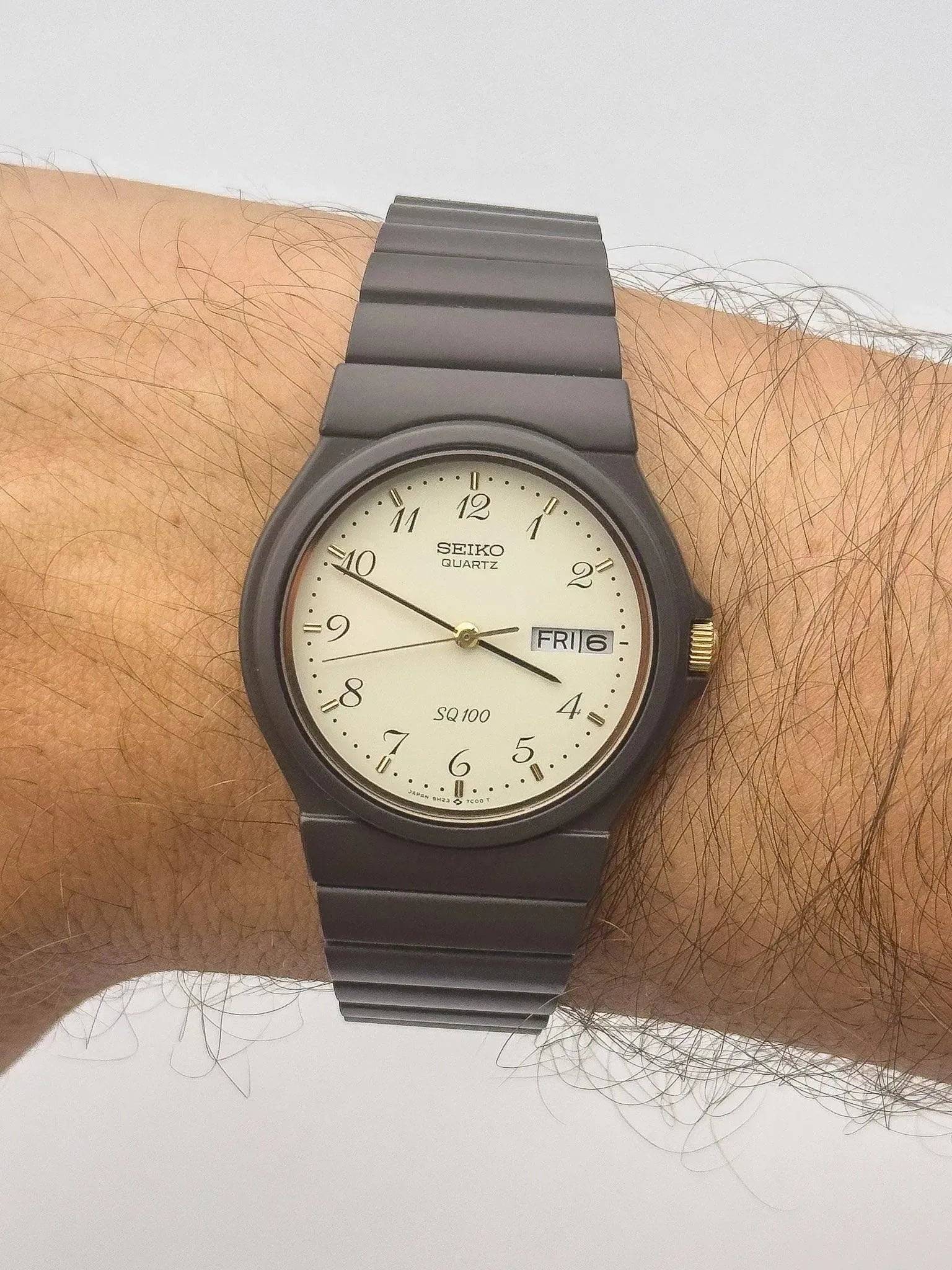 Seiko - SQ100 Chocolat Daydate - 1990s - Atelier Victor