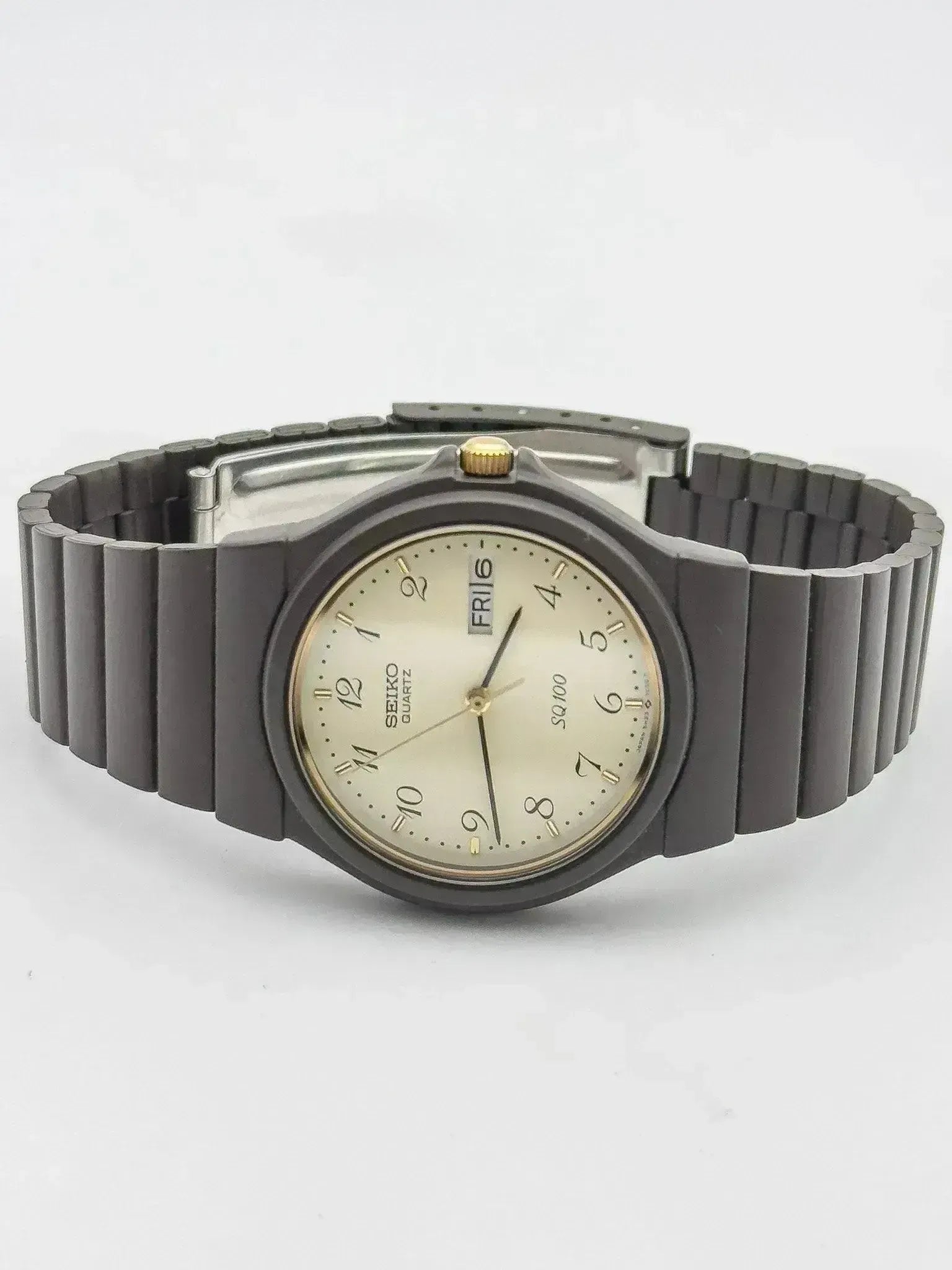 Seiko - SQ100 Chocolat Daydate - 1990s - Atelier Victor