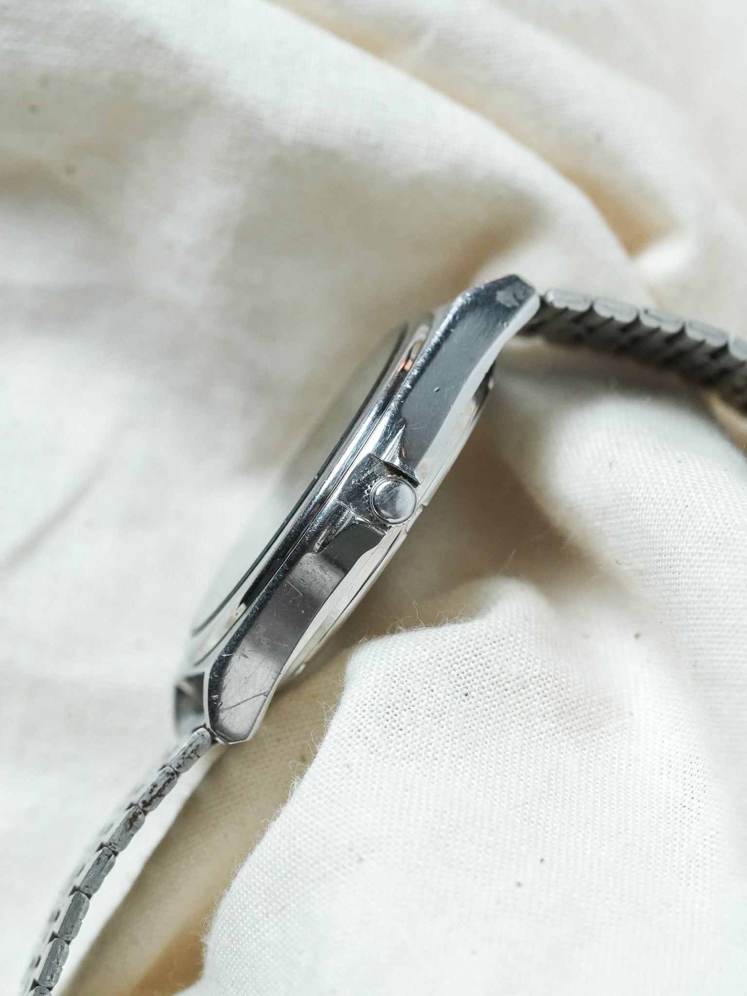 Seiko - SQ100 Daydate Noir Acier - 1994 - Atelier Victor - Vintage Shop