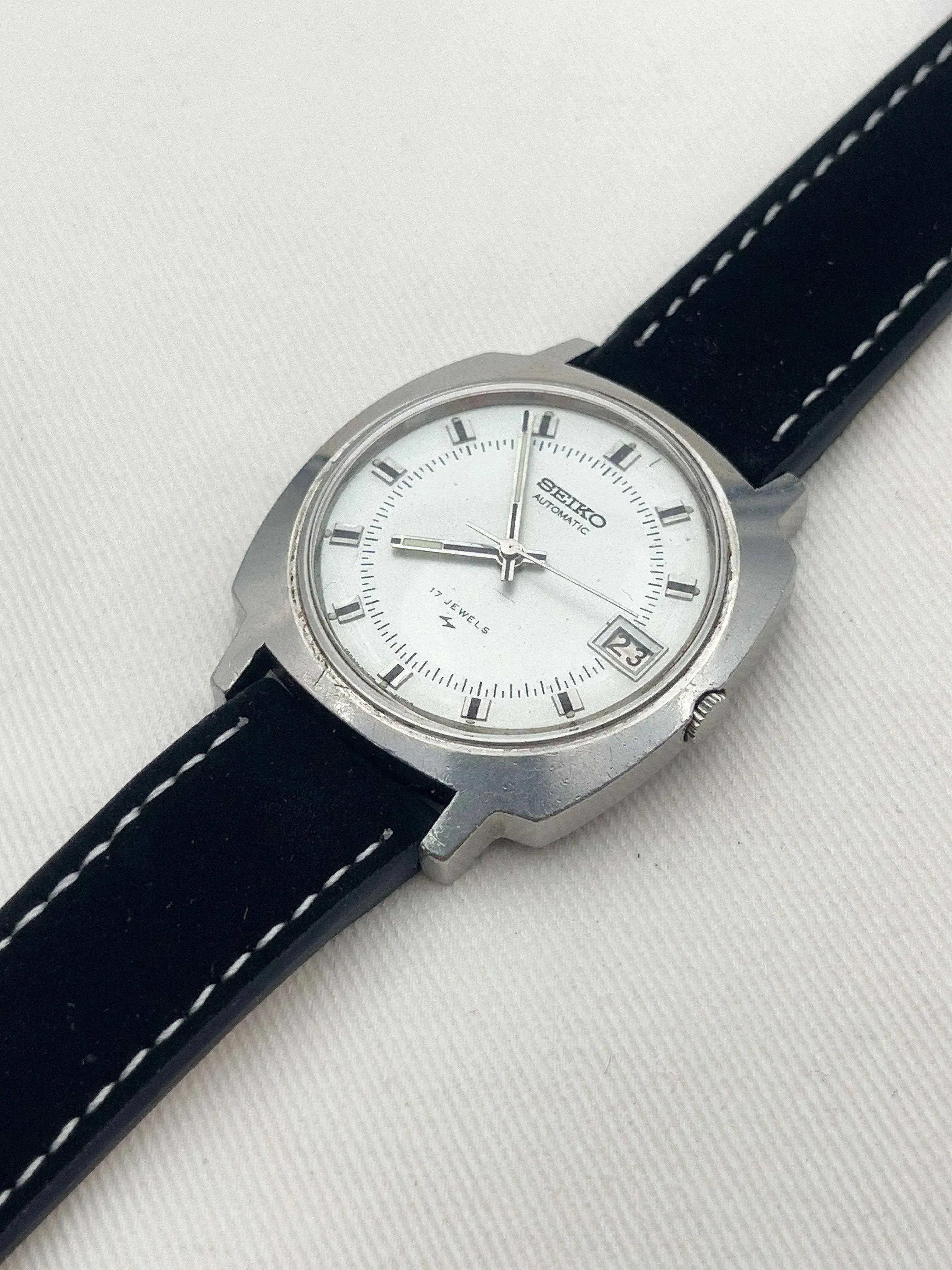 Seiko - Square Silver Black - 1971 - Atelier Victor