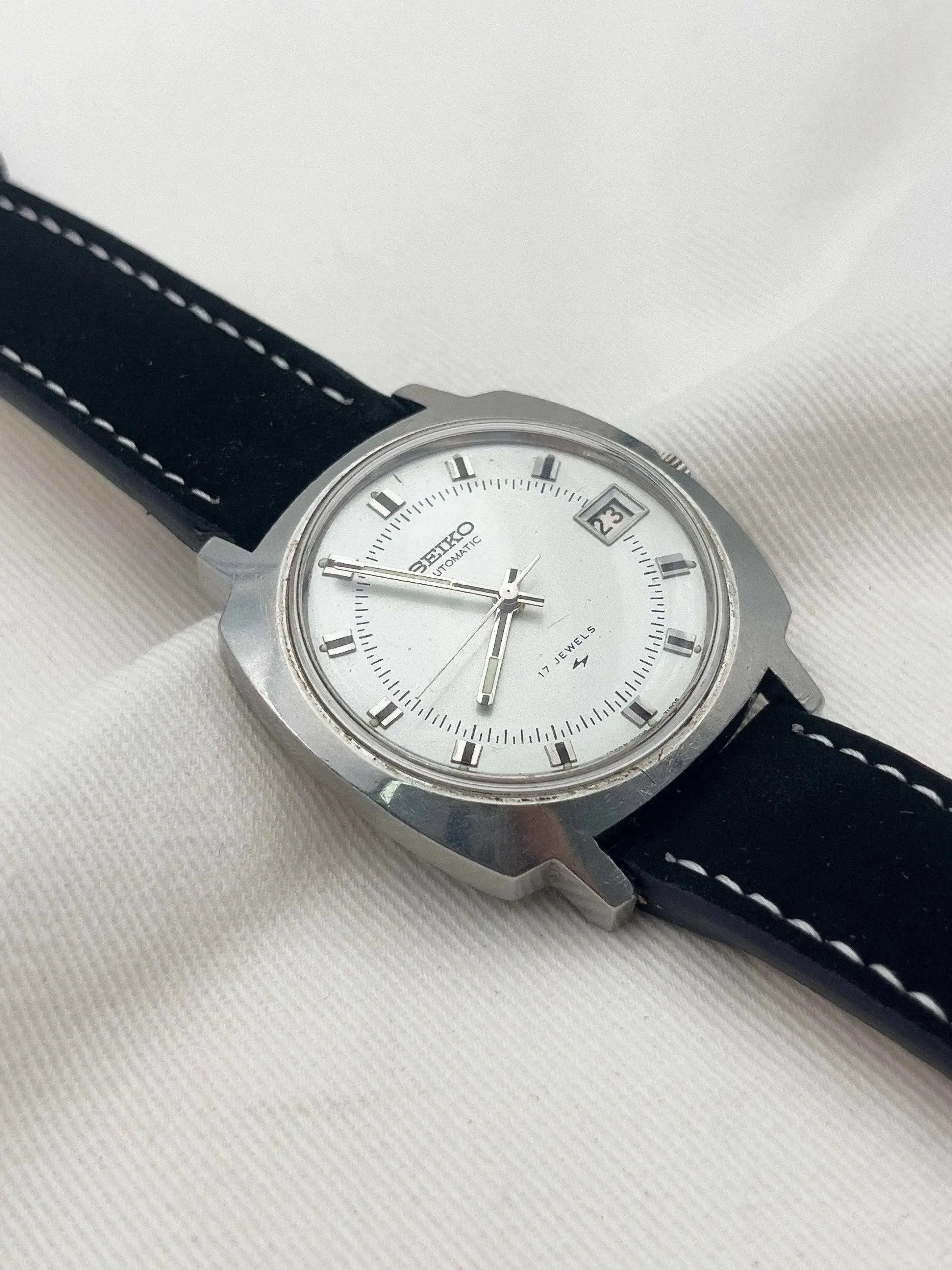 Seiko - Square Silver Black - 1971 - Atelier Victor