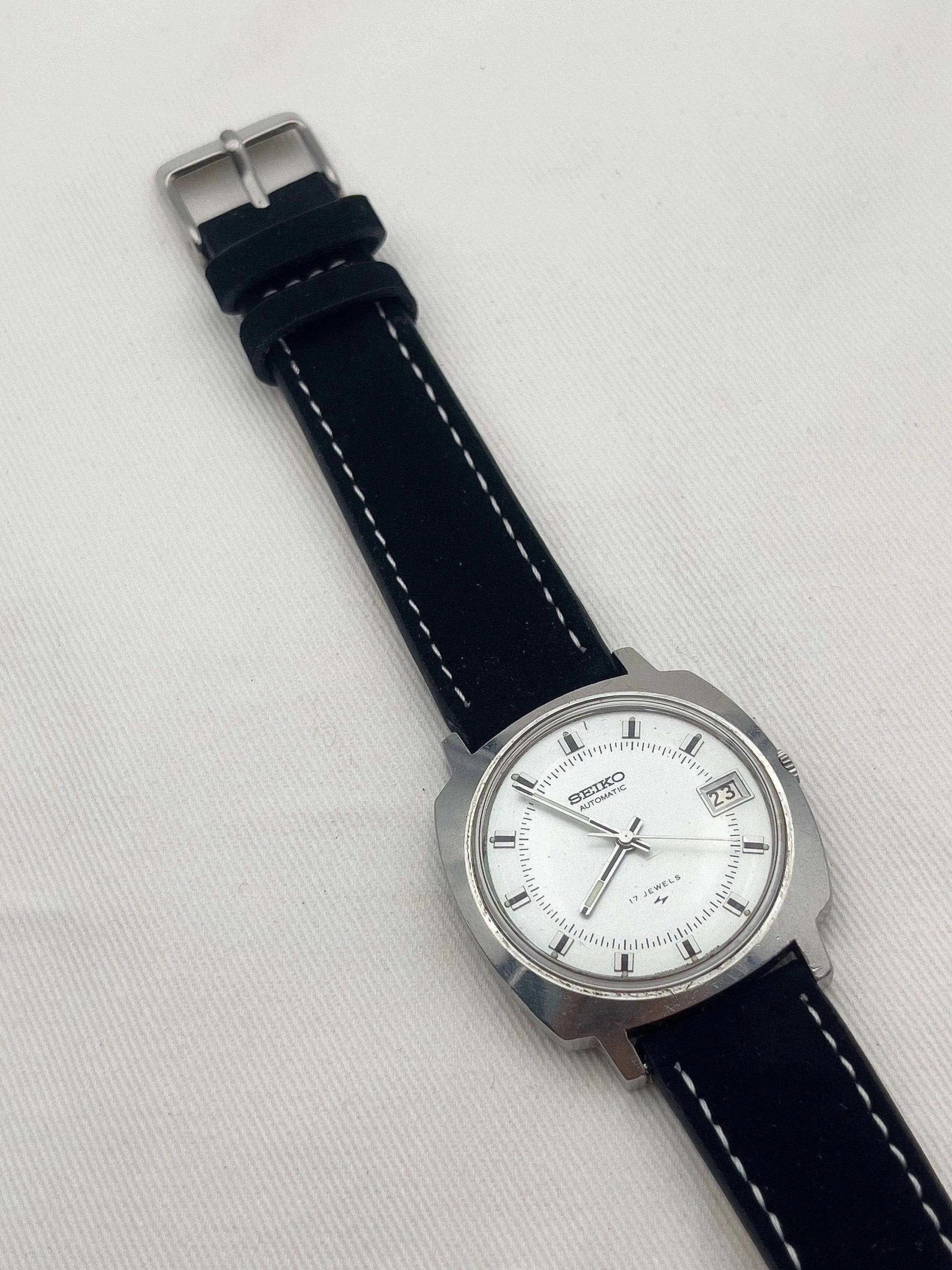 Seiko - Square Silver Black - 1971 - Atelier Victor Paris - Vintage Watch Shop Dubai