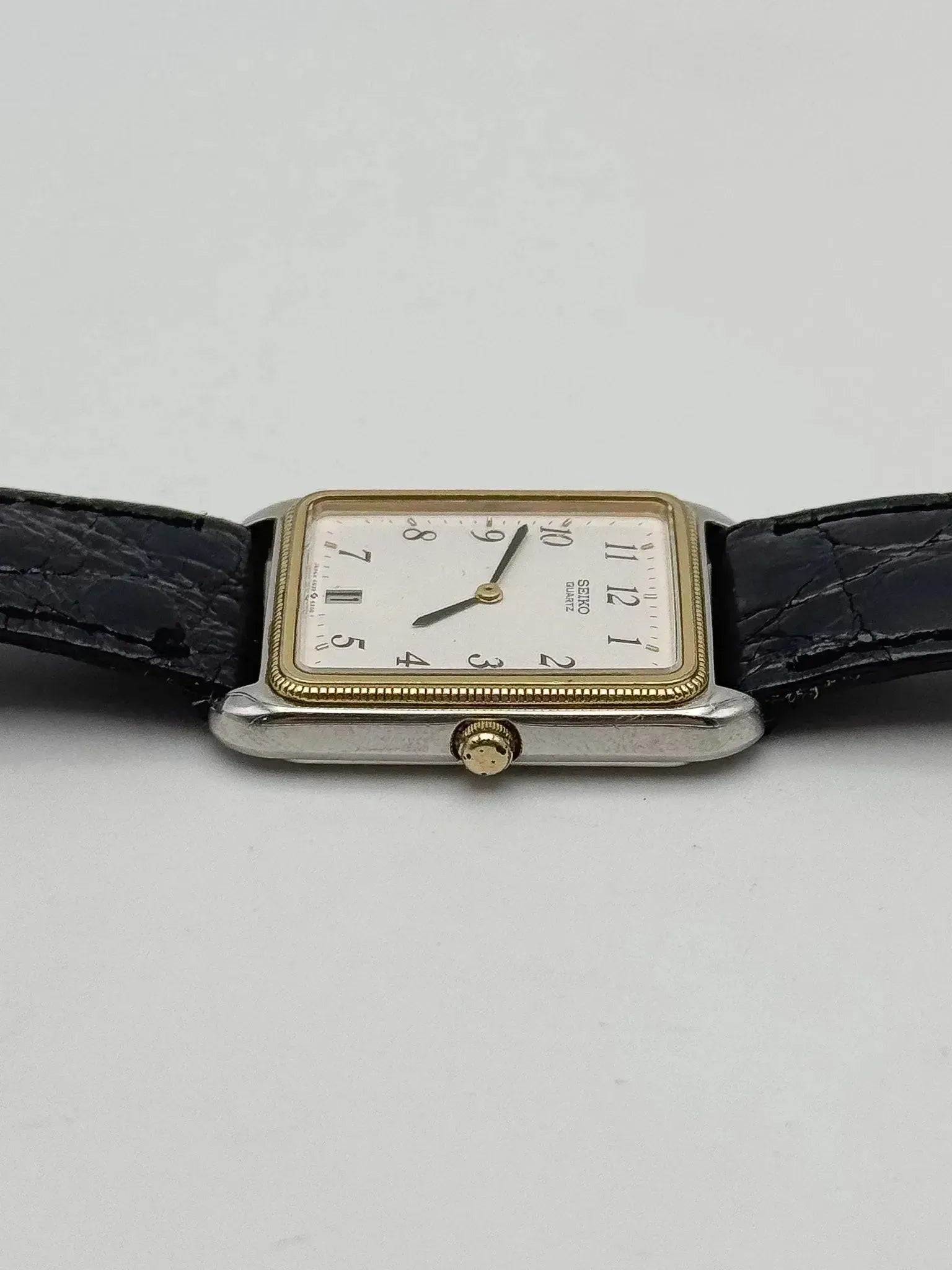 Seiko - Tank Acier Or Tressé - 1984 - Atelier Victor