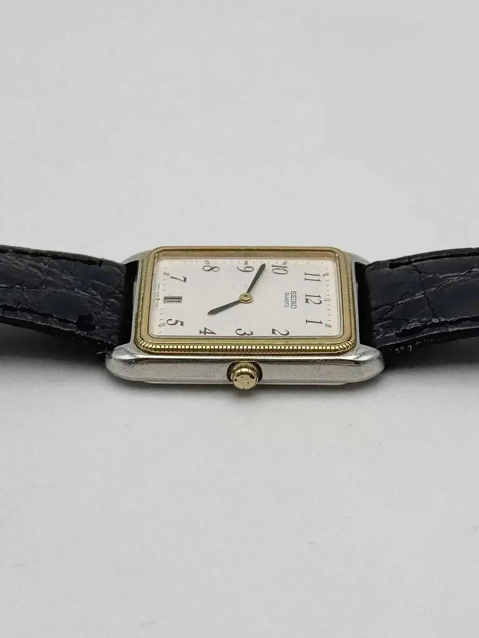 Seiko - Tank Acier Or Tressé - 1984 - Atelier Victor