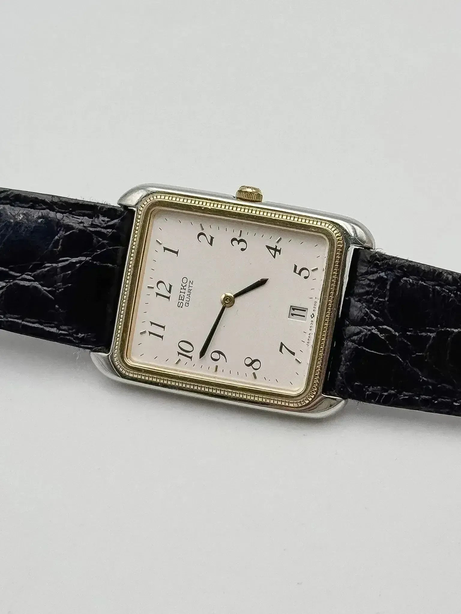 Seiko - Tank Acier Or Tressé - 1984 - Atelier Victor