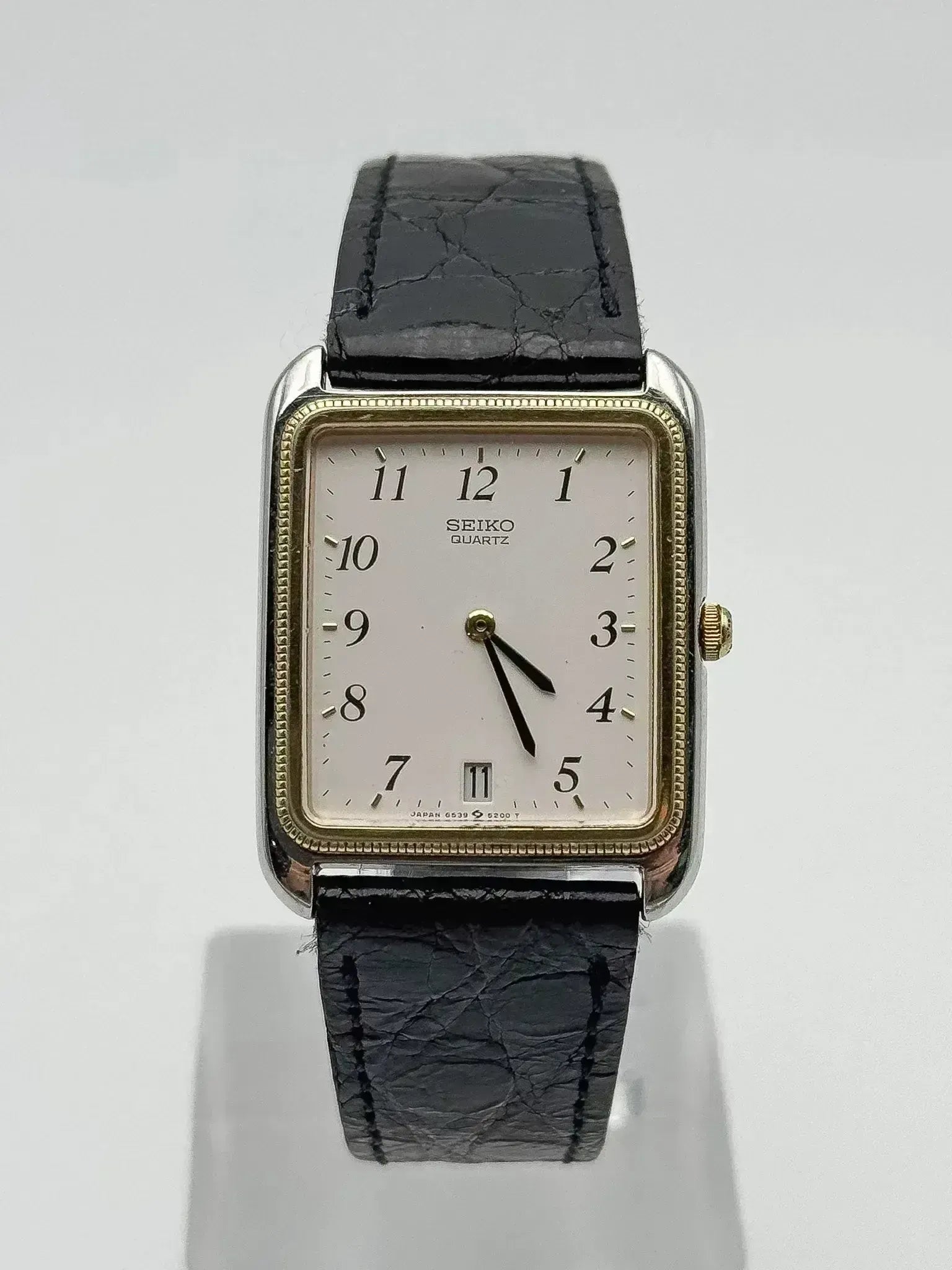 Seiko - Tank Acier Or Tressé - 1984 - Atelier Victor