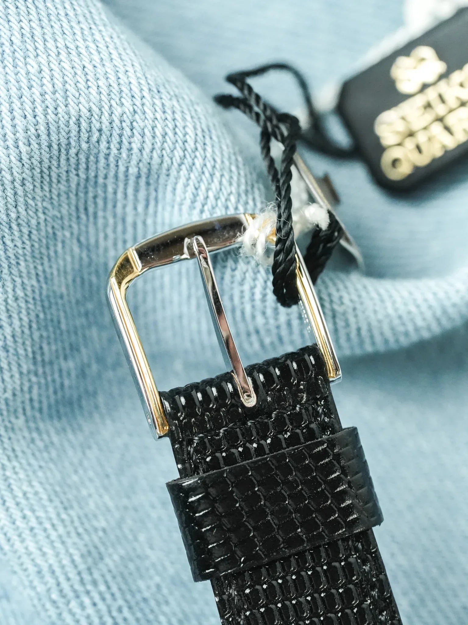 Seiko - Tank Alarm Chronograph Acier Or Digital - NOS - 1985 - Atelier Victor