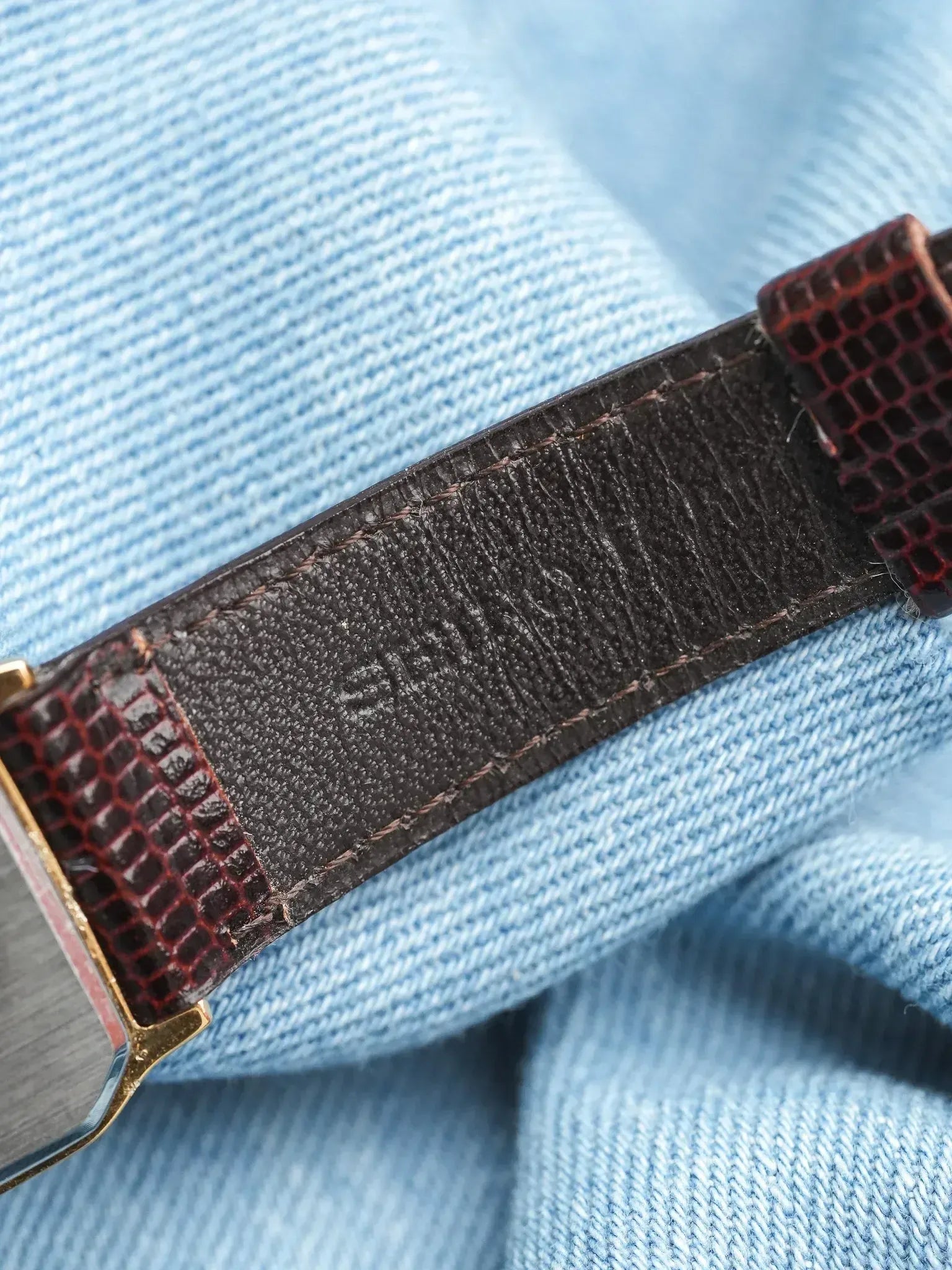 Seiko - Tank Chocolat Plaqué or - 1985 - Atelier Victor