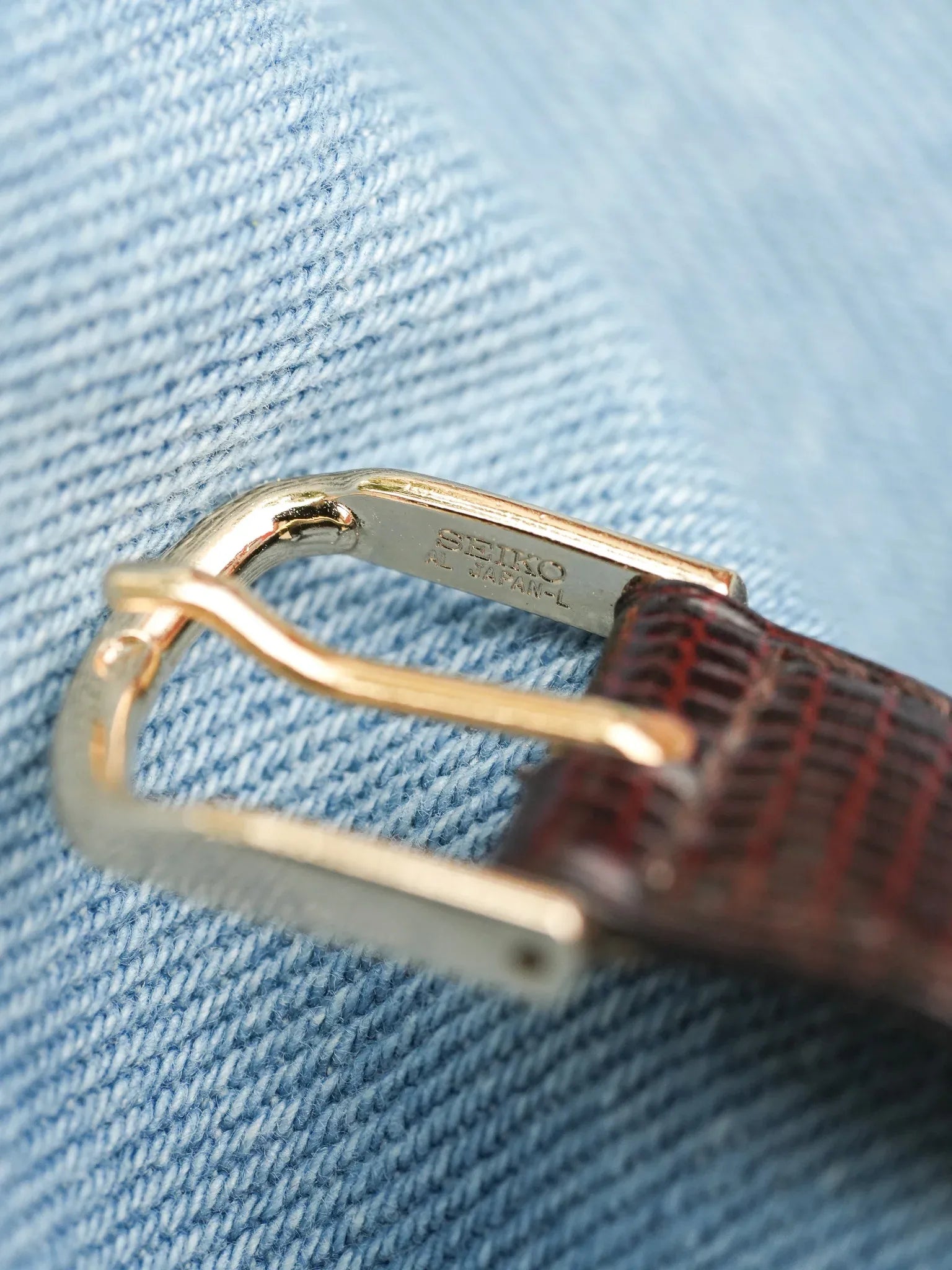 Seiko - Tank Chocolat Plaqué or - 1985 - Atelier Victor